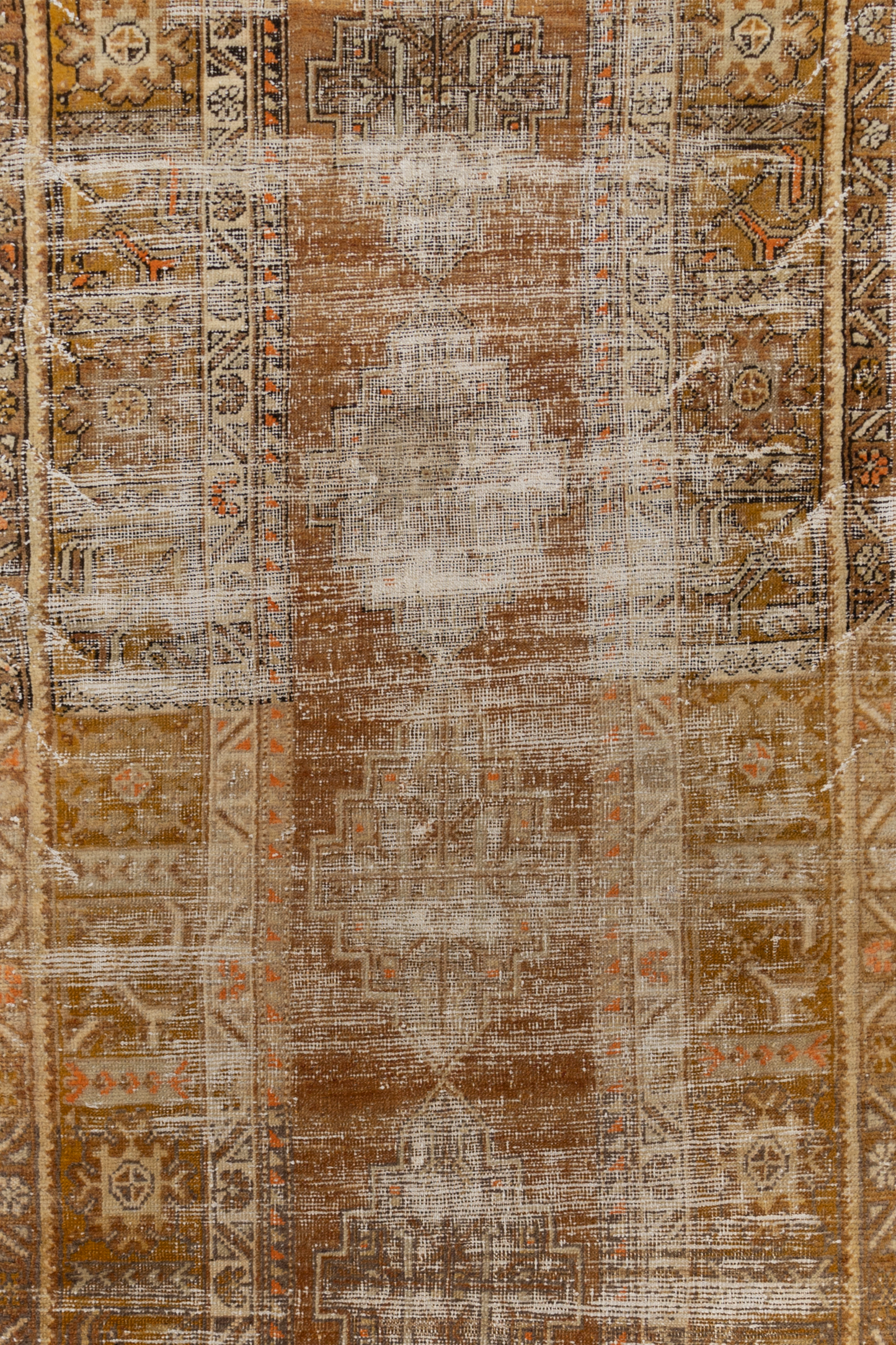 Distressed Turkish Anatolian Runner Rug
