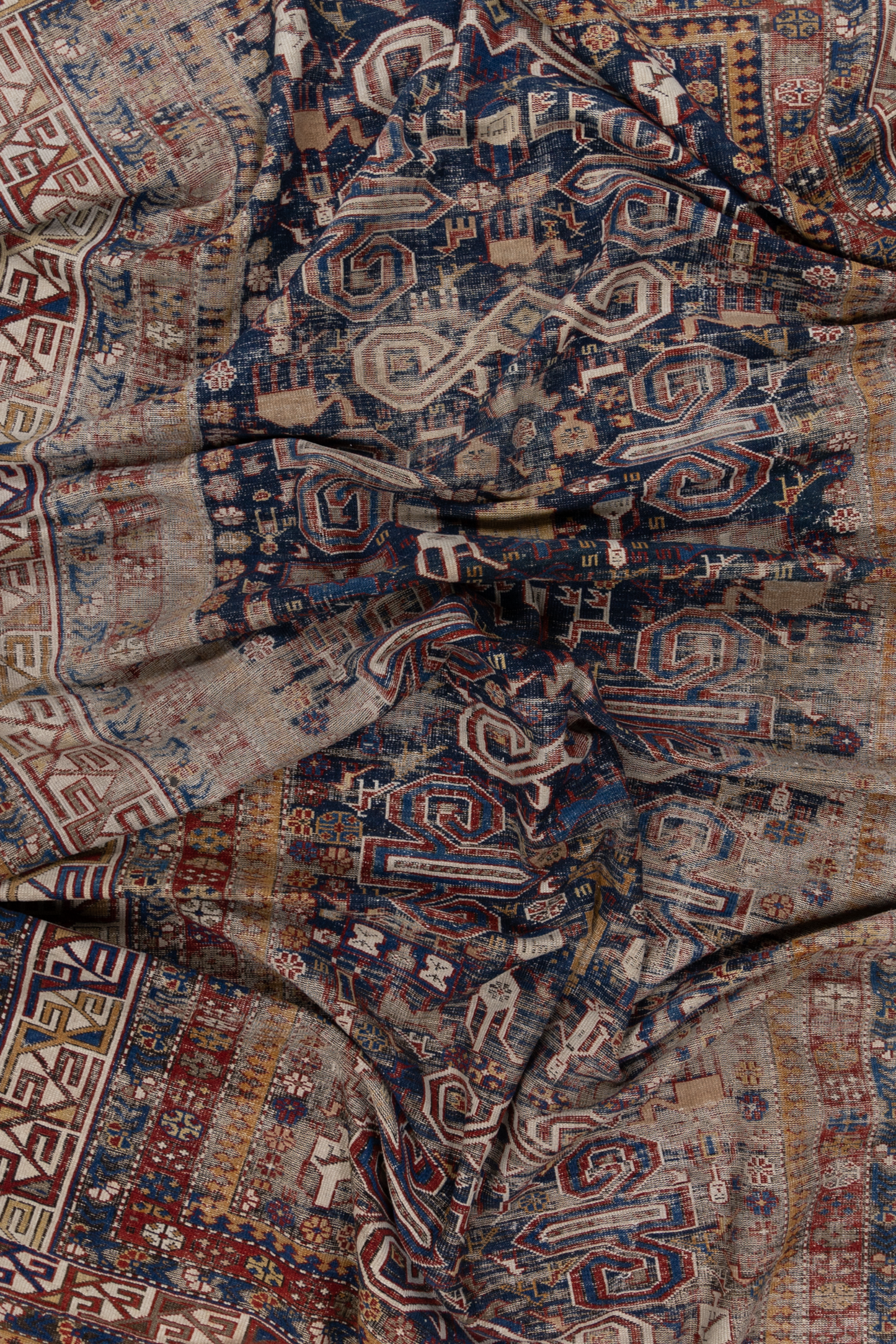 Antique Caucasian Shirvan Rug