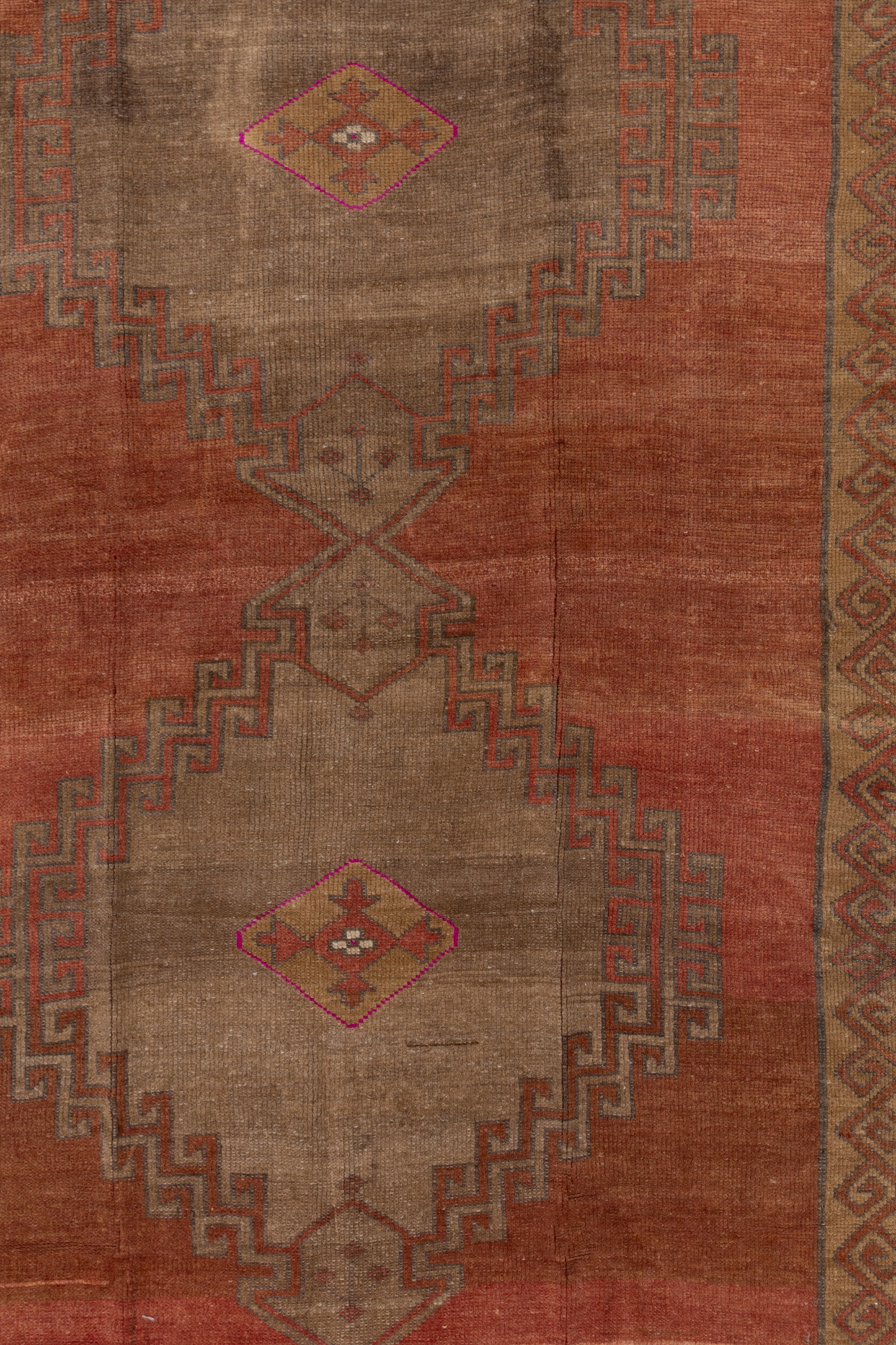 Vintage Kars Gallery Runner Rug
