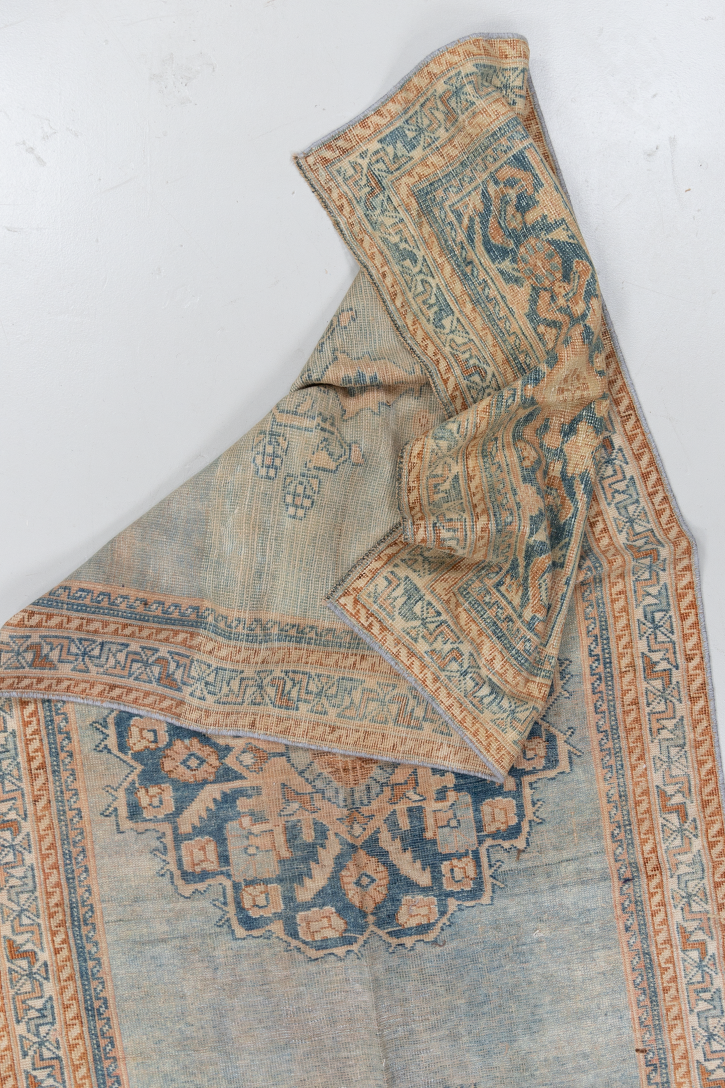 Blue Vintage Persian Runner Rug