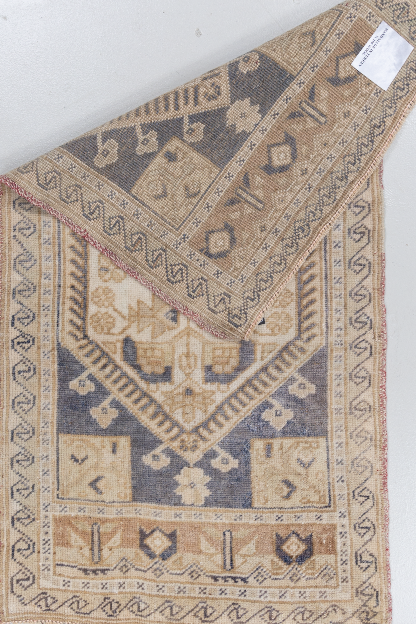 Vintage Turkish Mini Rug