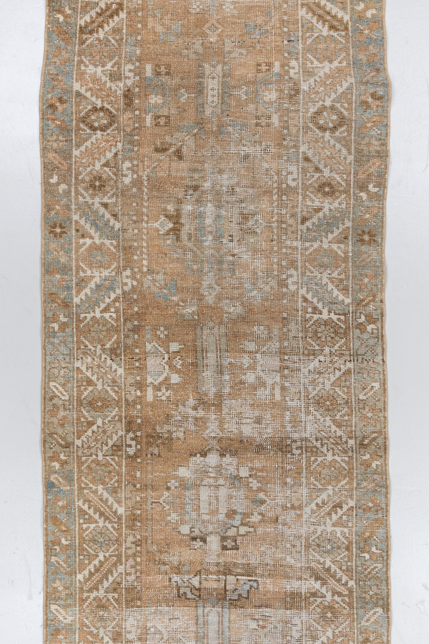 Vintage Persian Heriz Runner Rug