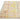 Modern Oushak Handmade Beige Floral Designed Wool Rug