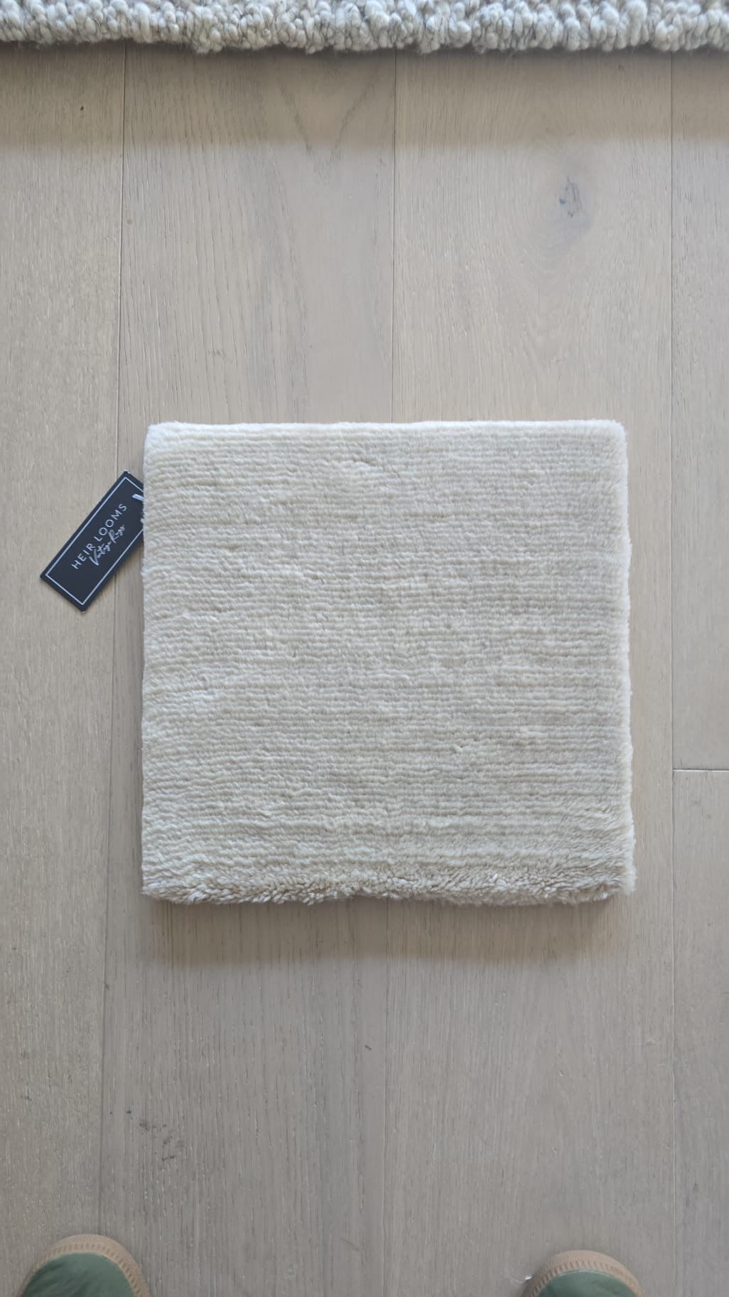 Custom order (JGH); Pacific Blvd: Textural Wool Rug