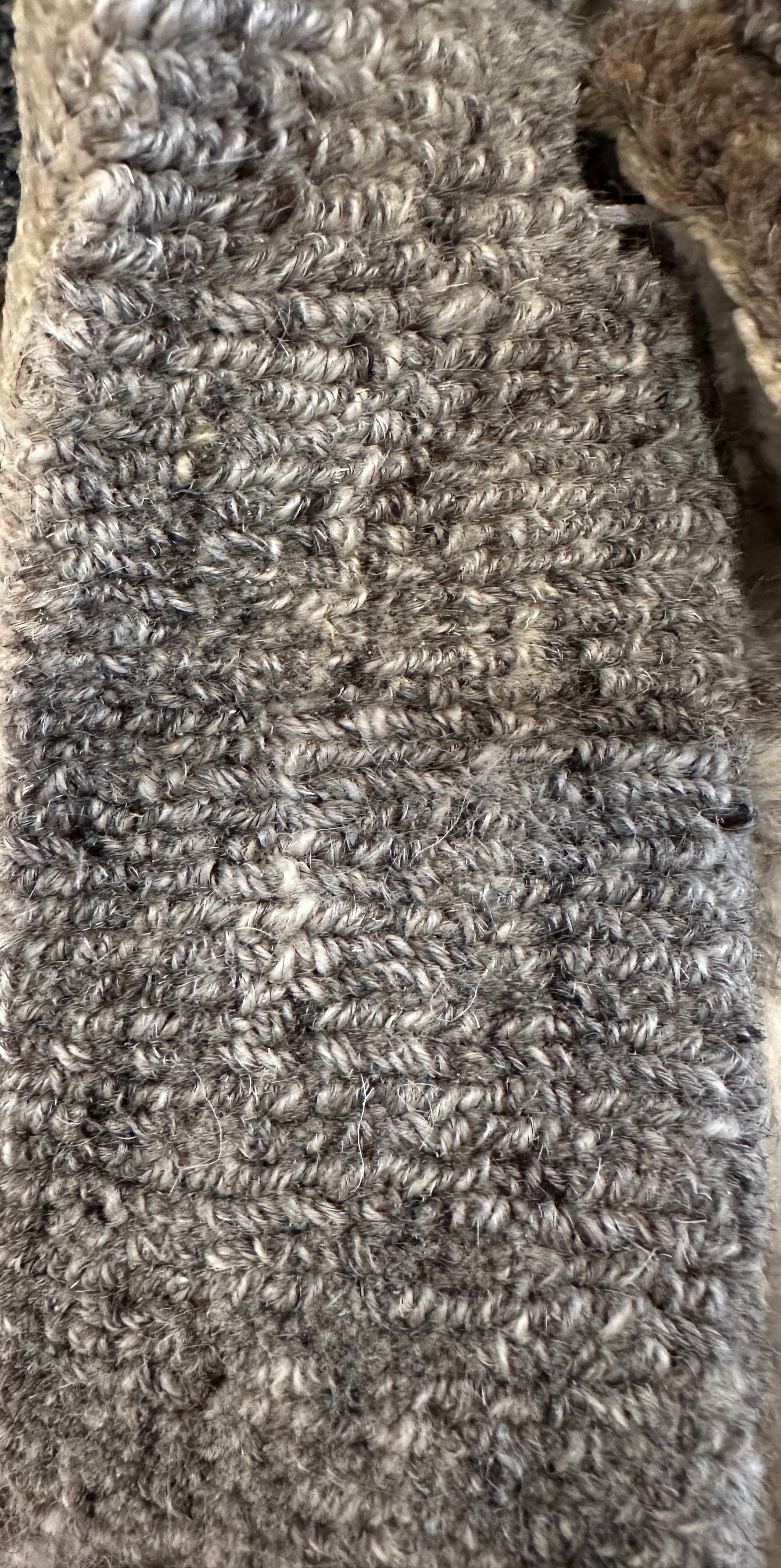 Custom order KCD: MI-71 wool rug | white gray