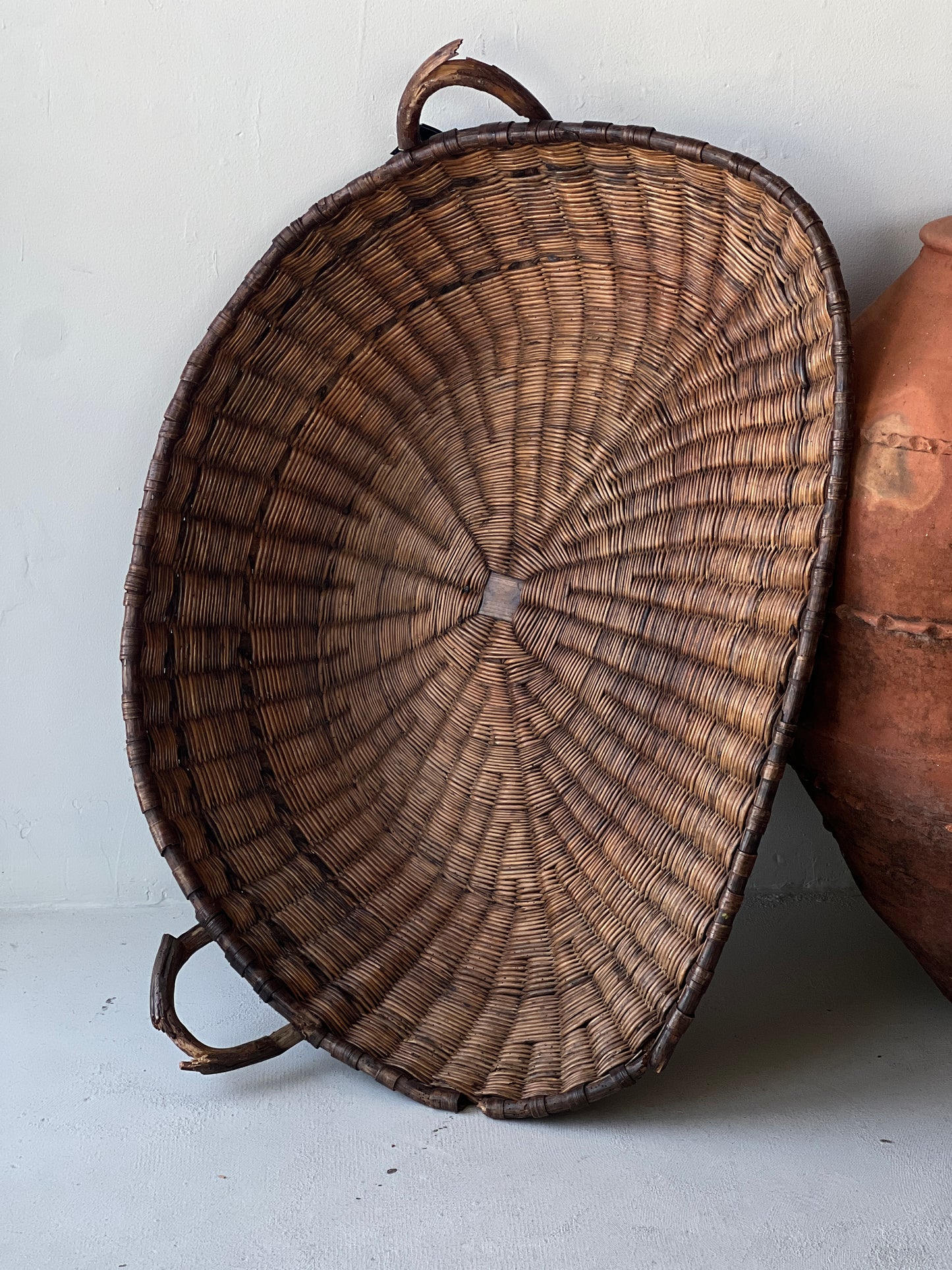 Antique Rice Basket
