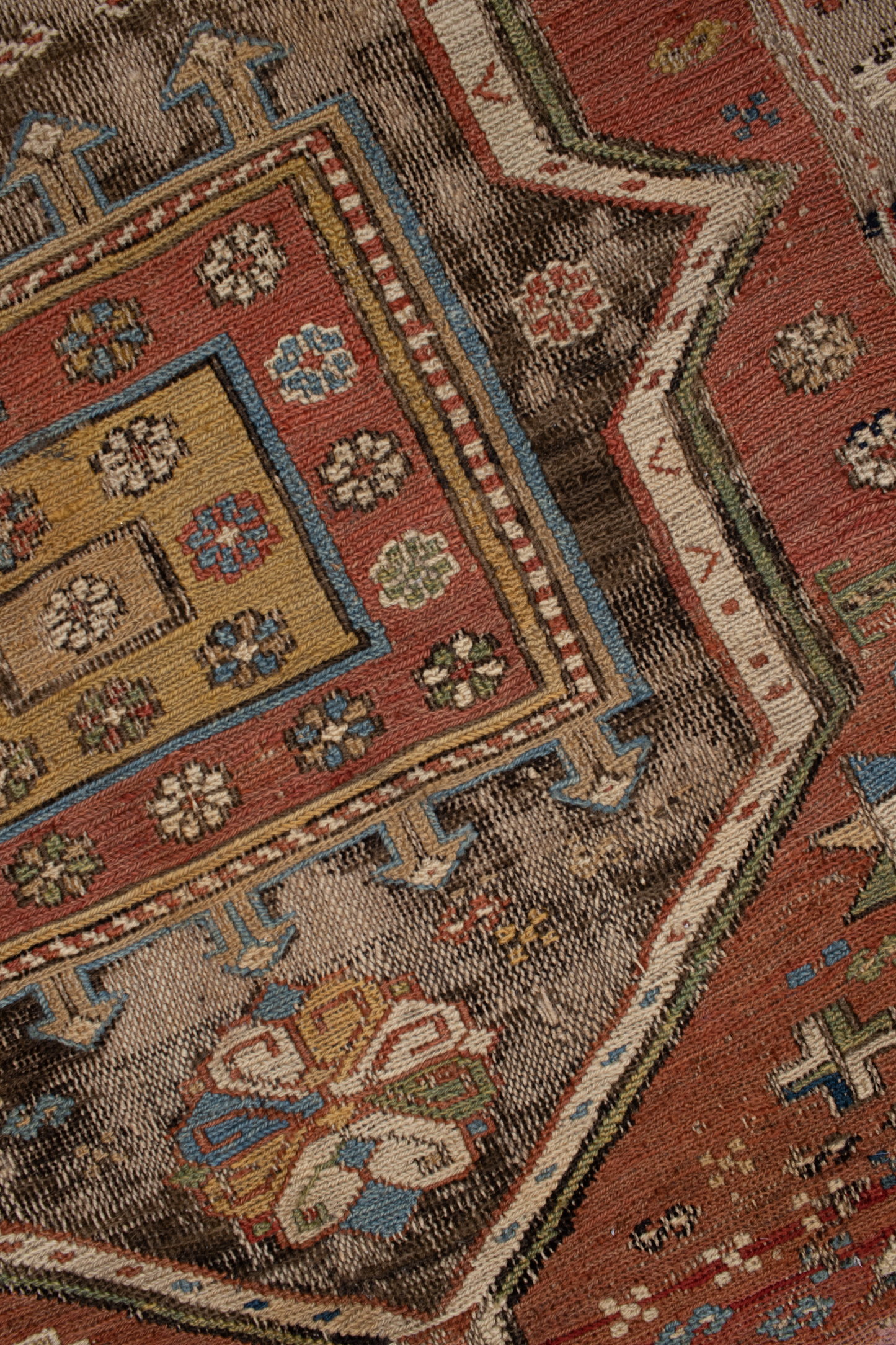 Vintage Persian Soumak Rug