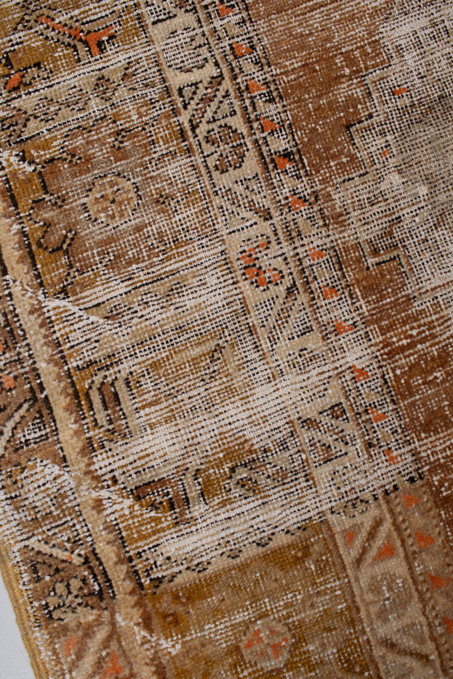 Distressed Turkish Anatolian Runner Rug