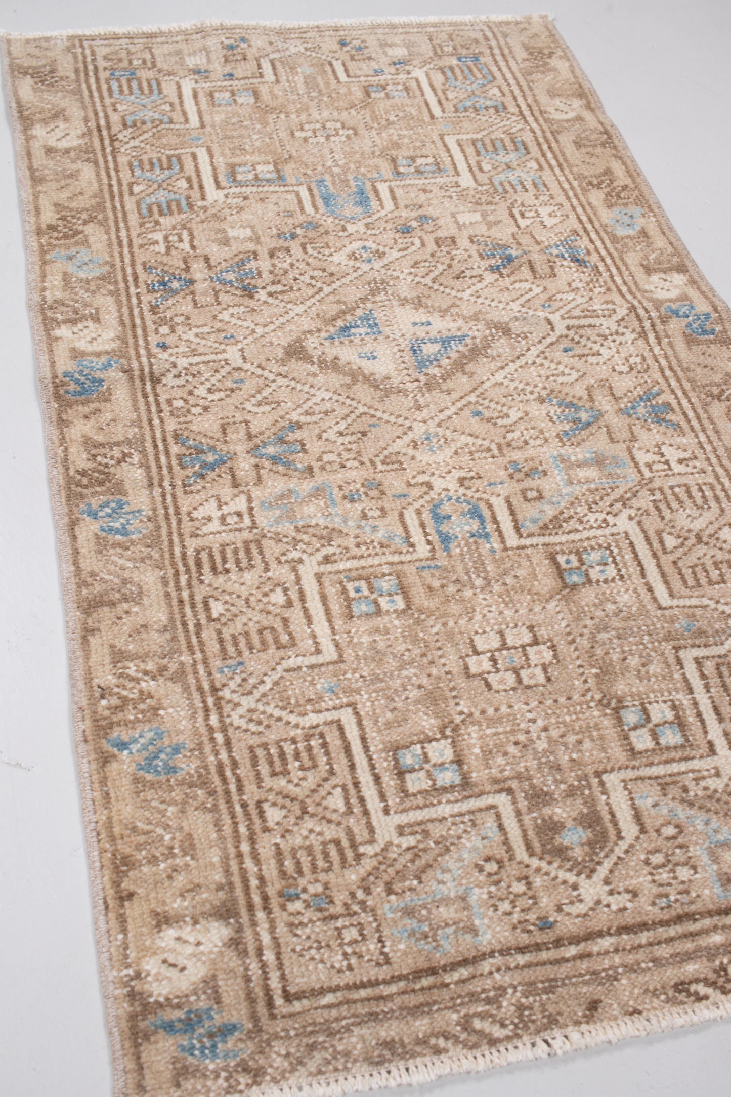 Vintage Persian Mini Rug