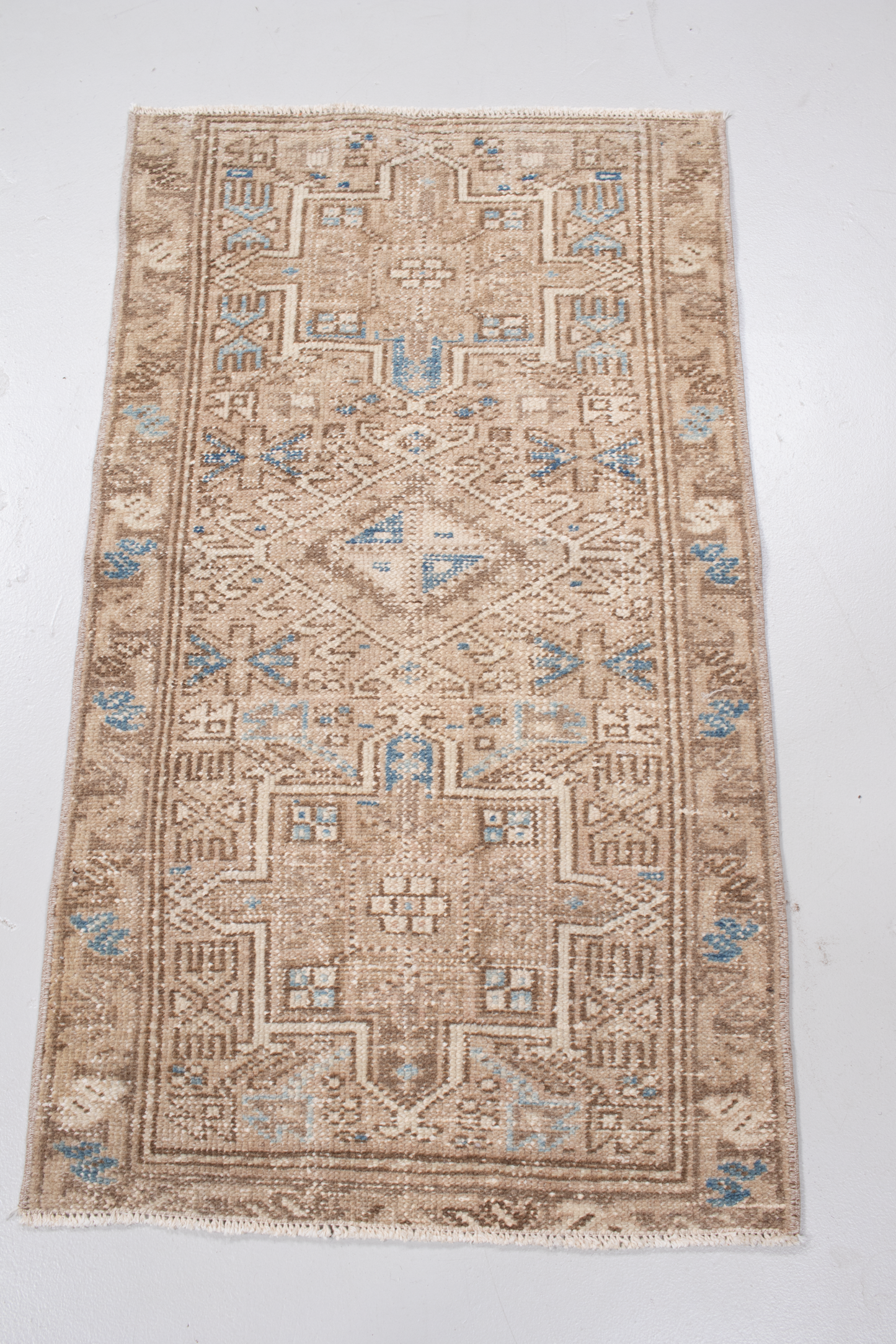 Vintage Persian Mini Rug