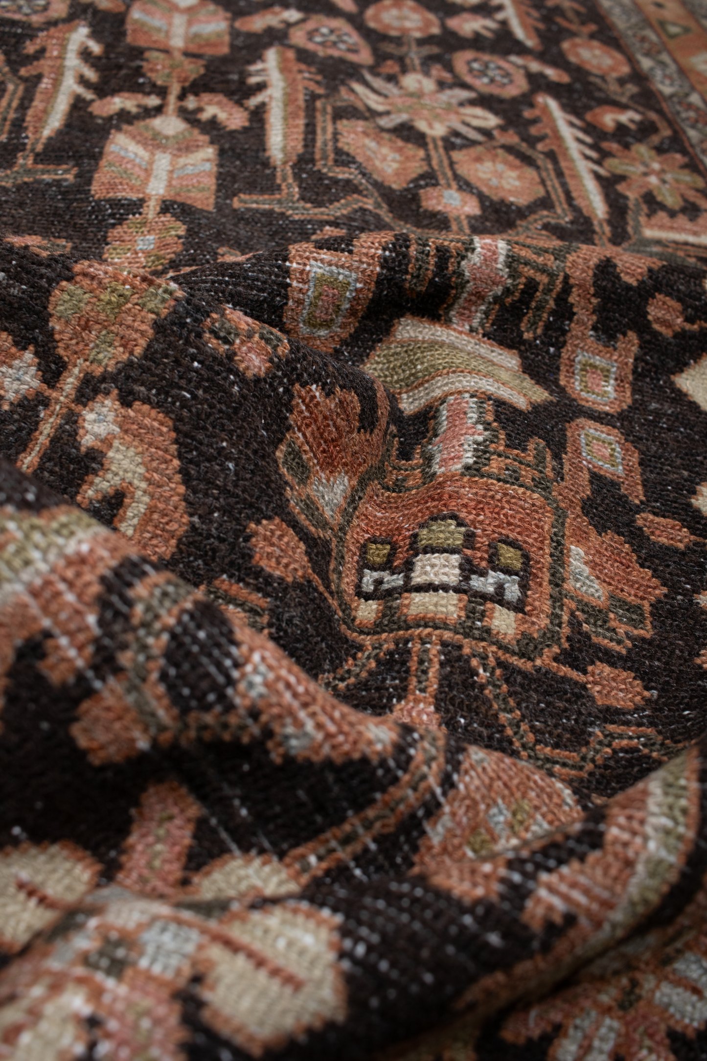 Vintage Persian Malayer Rug