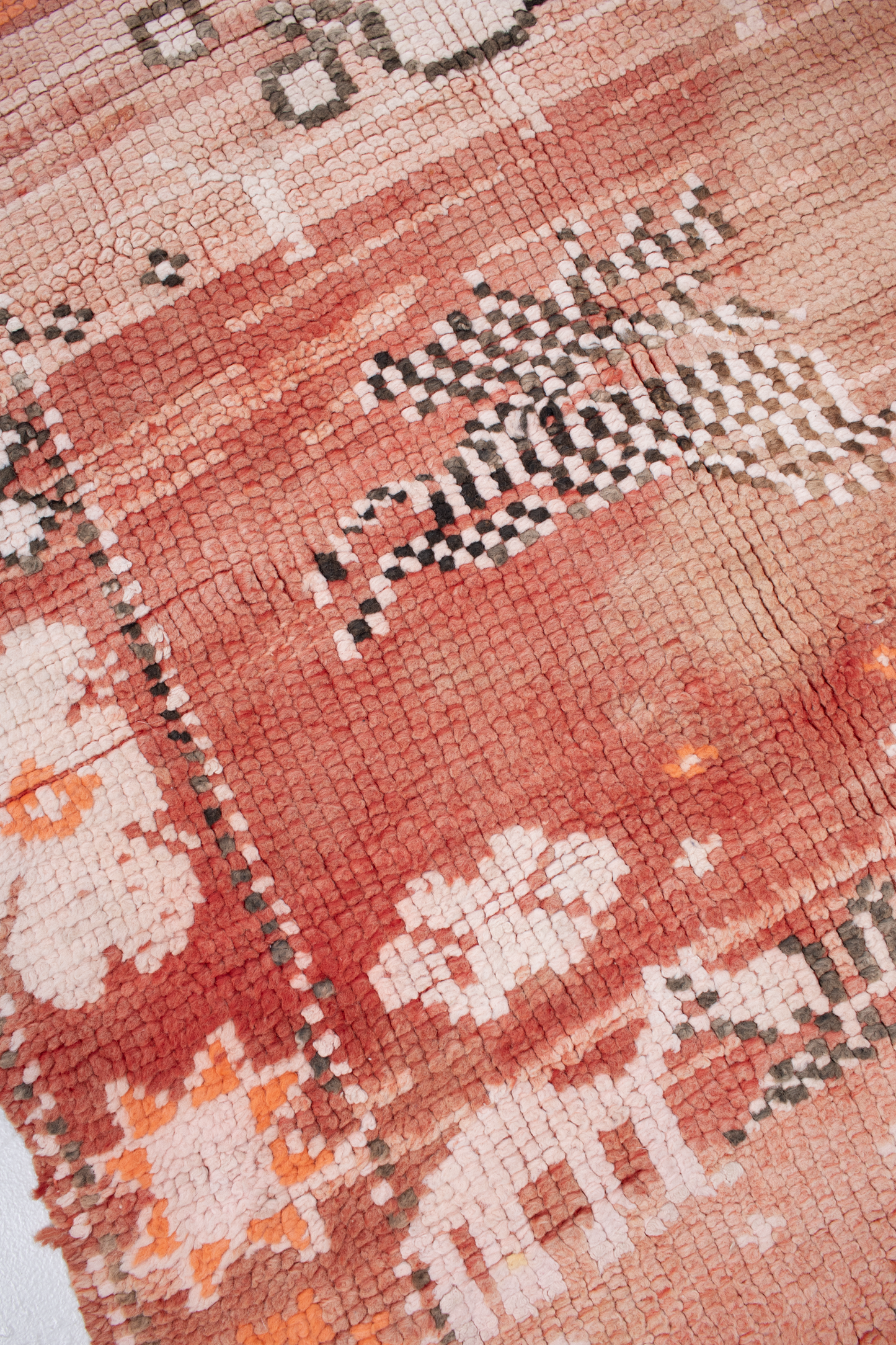 Vintage Moroccan Pictorial Rug