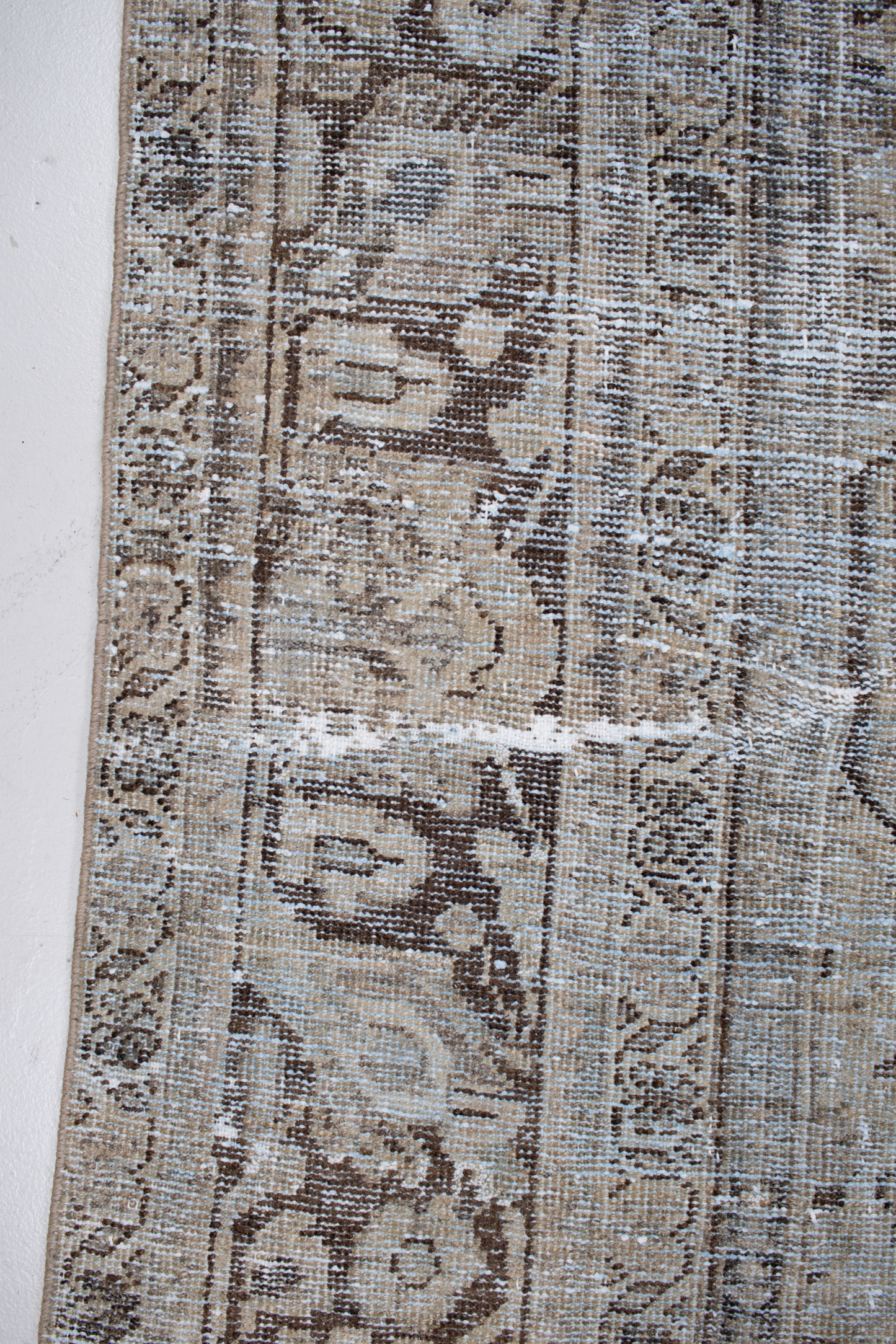 Vintage Turkish Mahal Rug