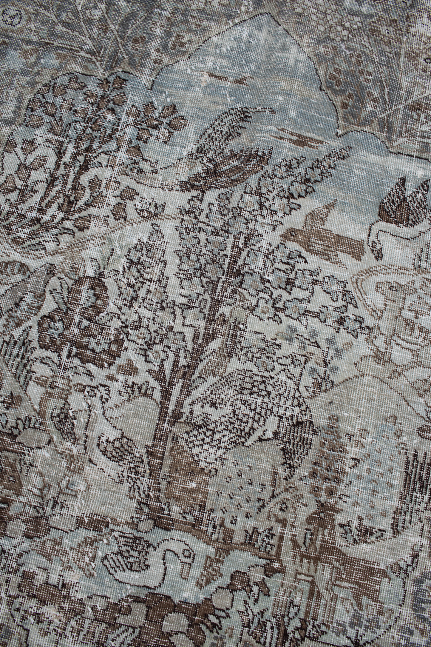 Vintage Persian Tabriz Rug