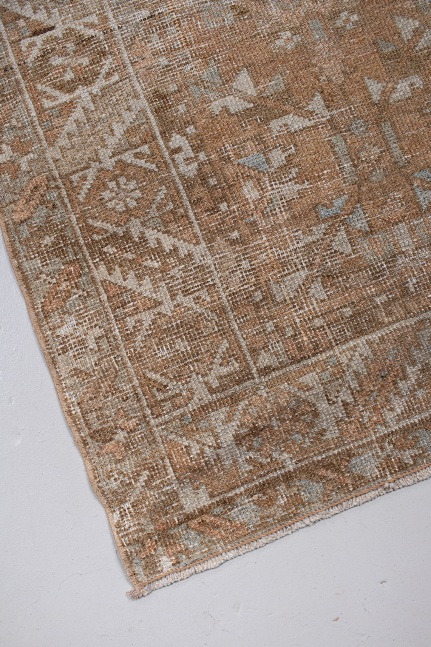 Vintage Persian Heriz Runner Rug
