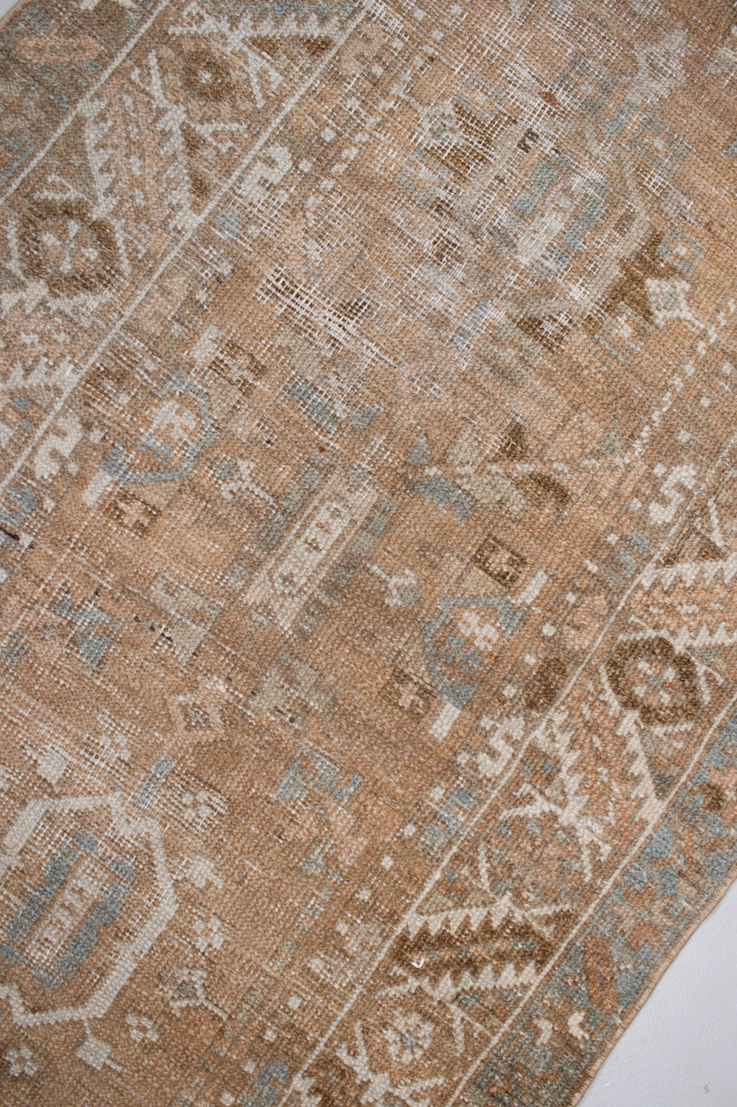 Vintage Persian Heriz Runner Rug