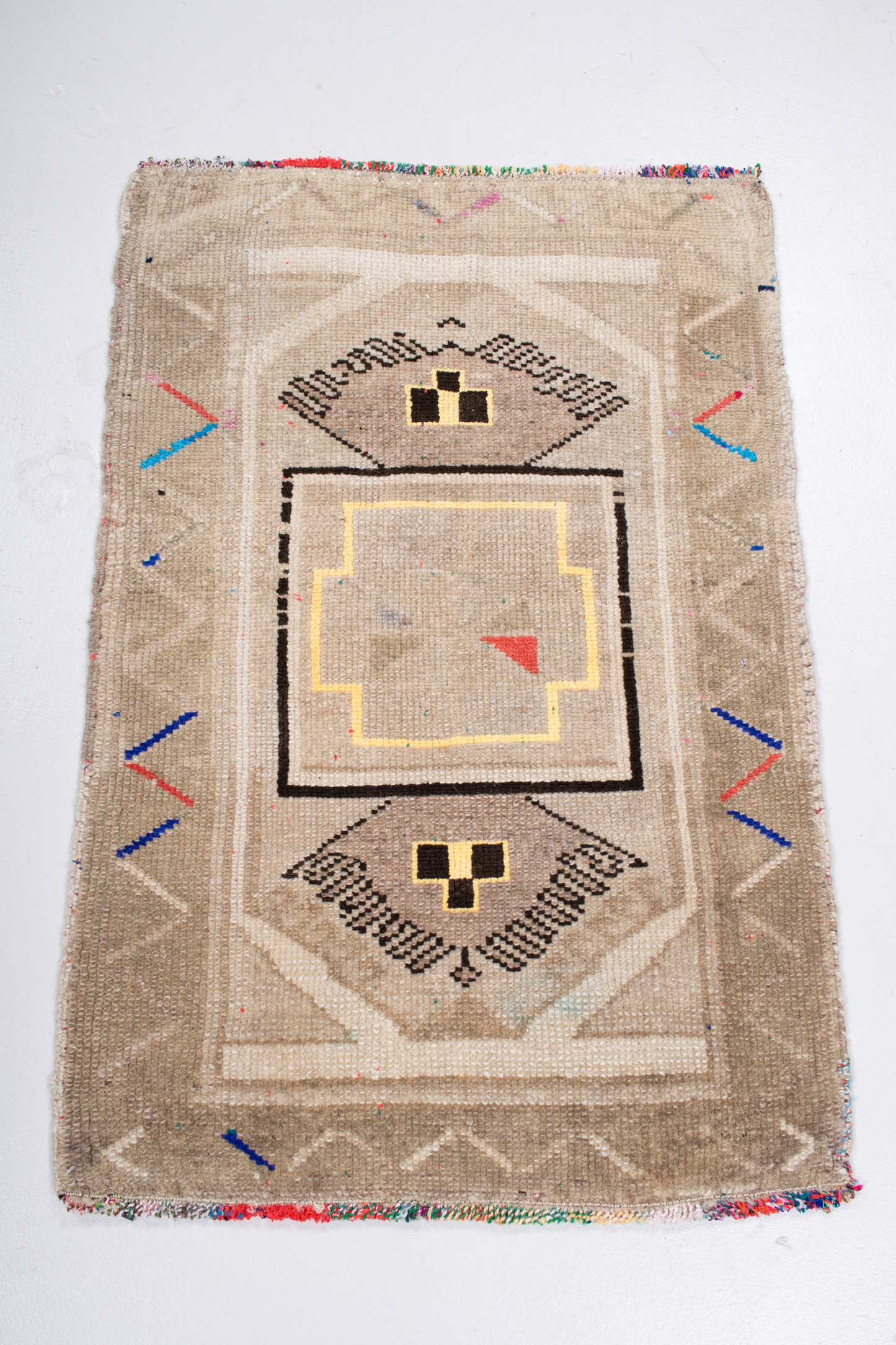 Vintage Turkish Mini Rug