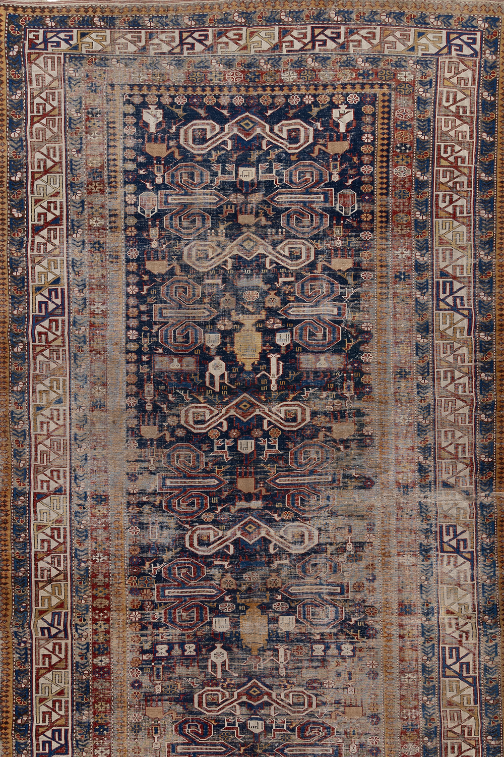 Antique Caucasian Shirvan Rug