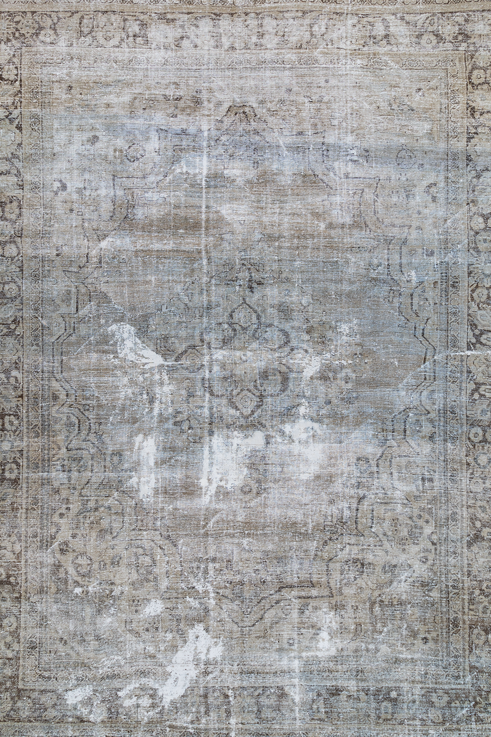 Vintage Turkish Mahal Rug