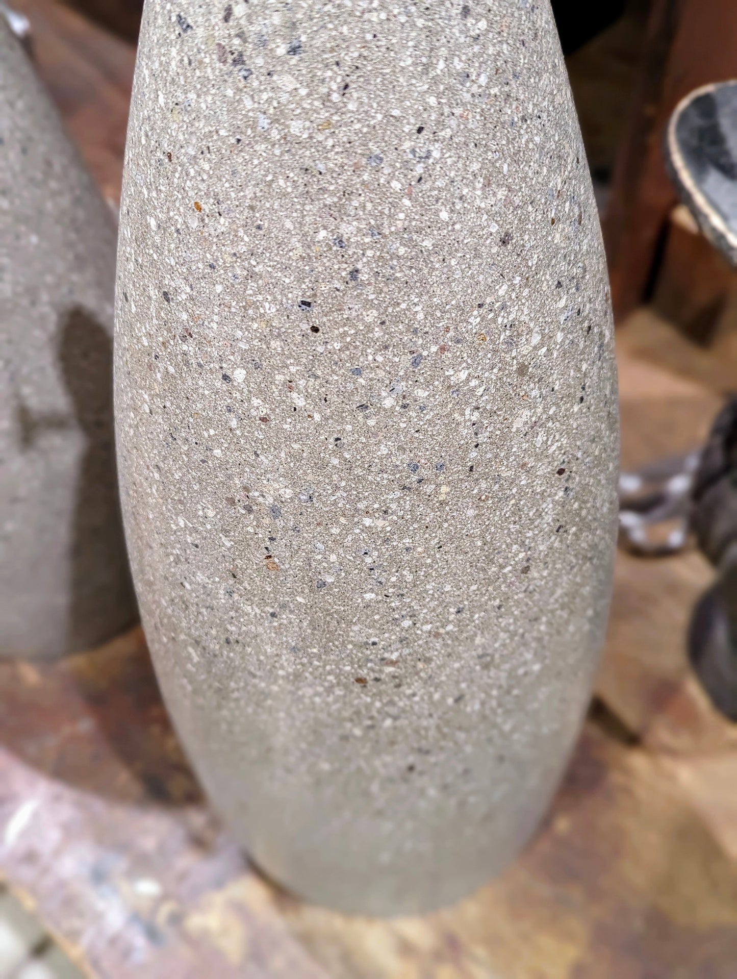 Terrazzo lamps pair