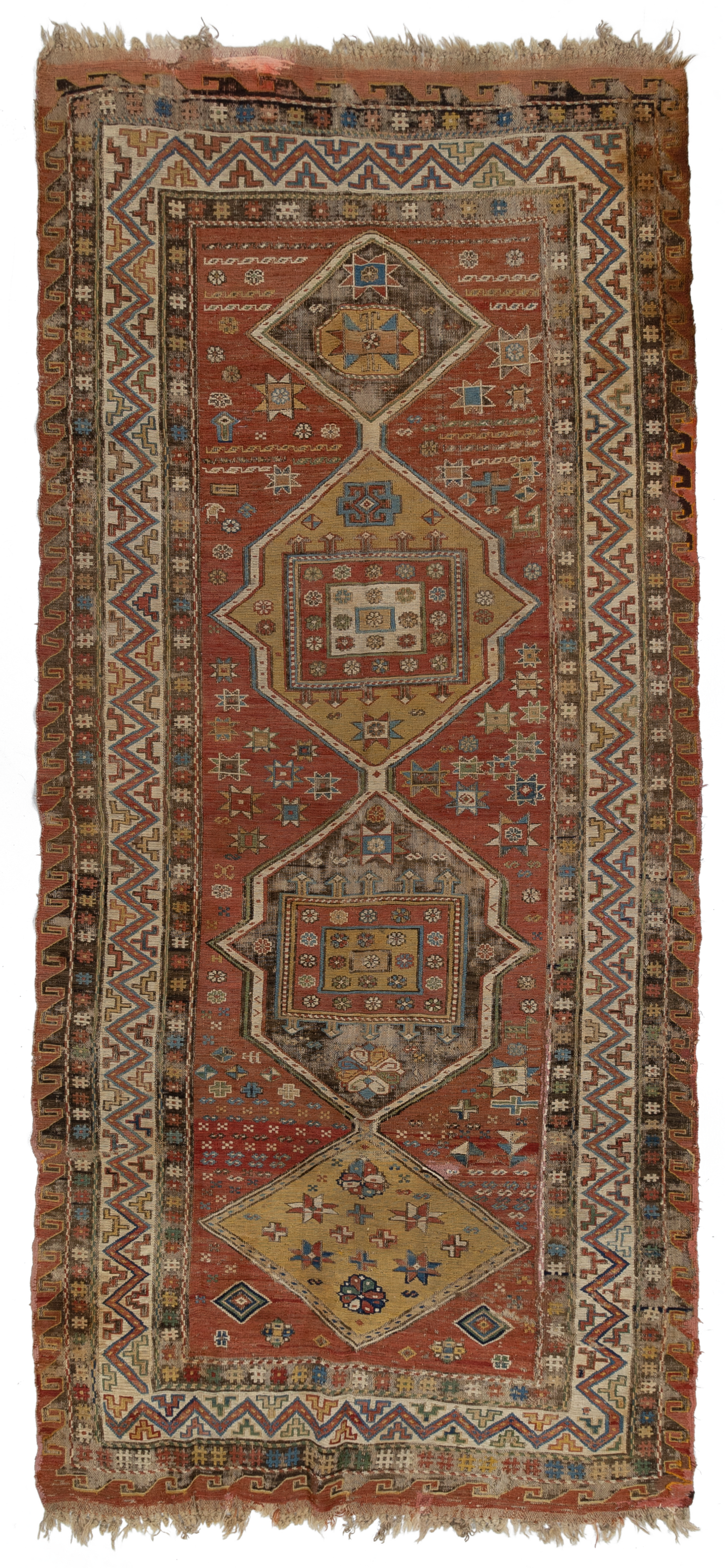 Vintage Persian Soumak Rug