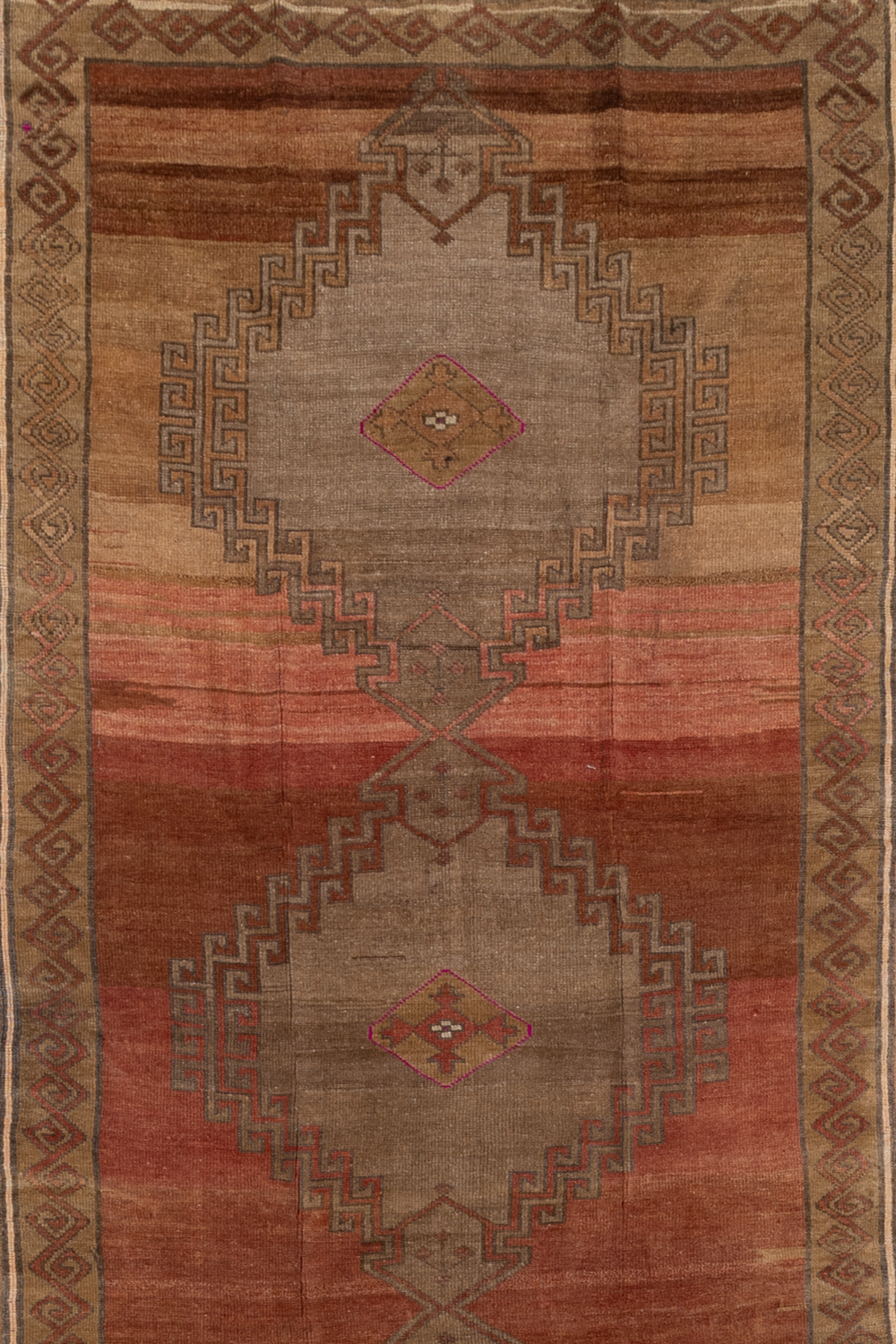 Vintage Kars Gallery Runner Rug