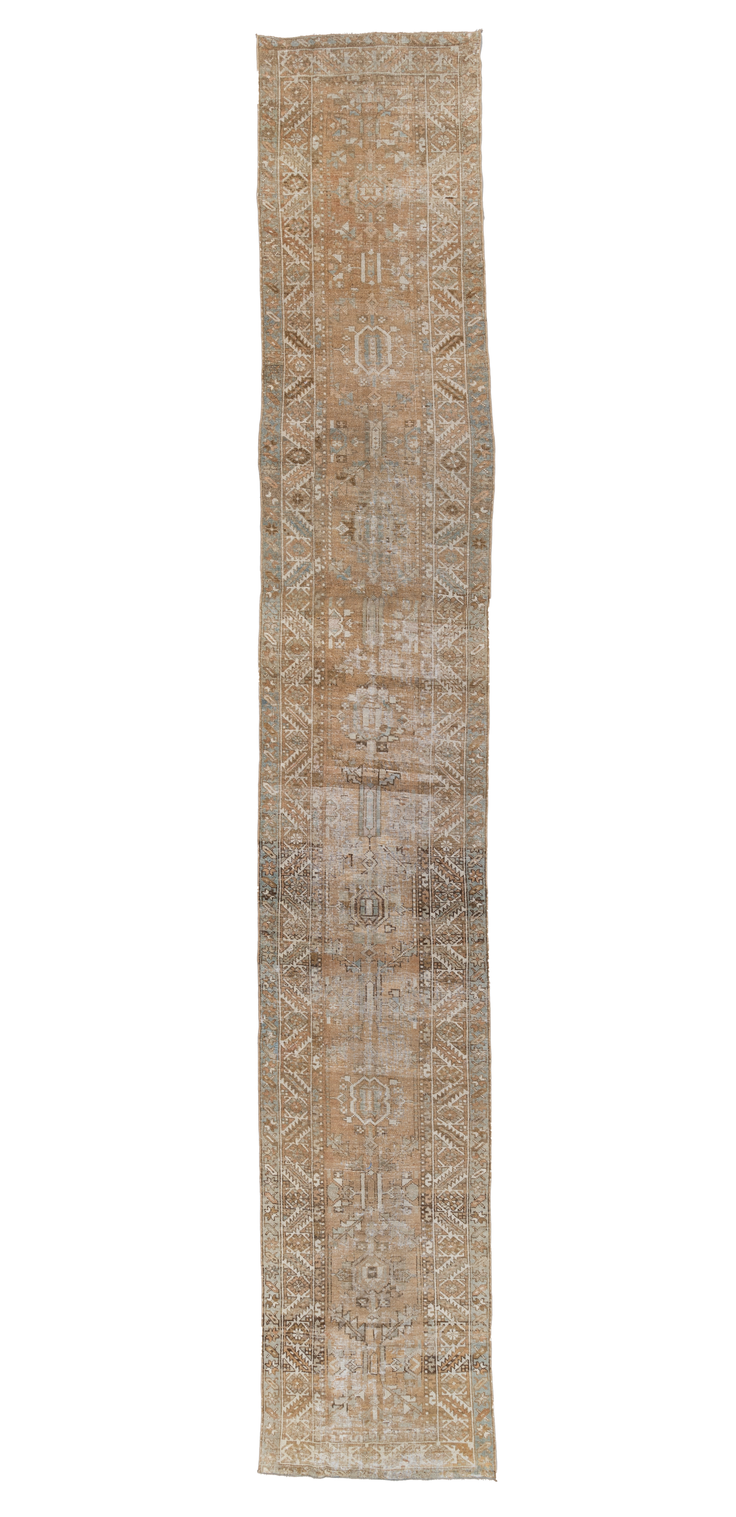 Vintage Persian Heriz Runner Rug
