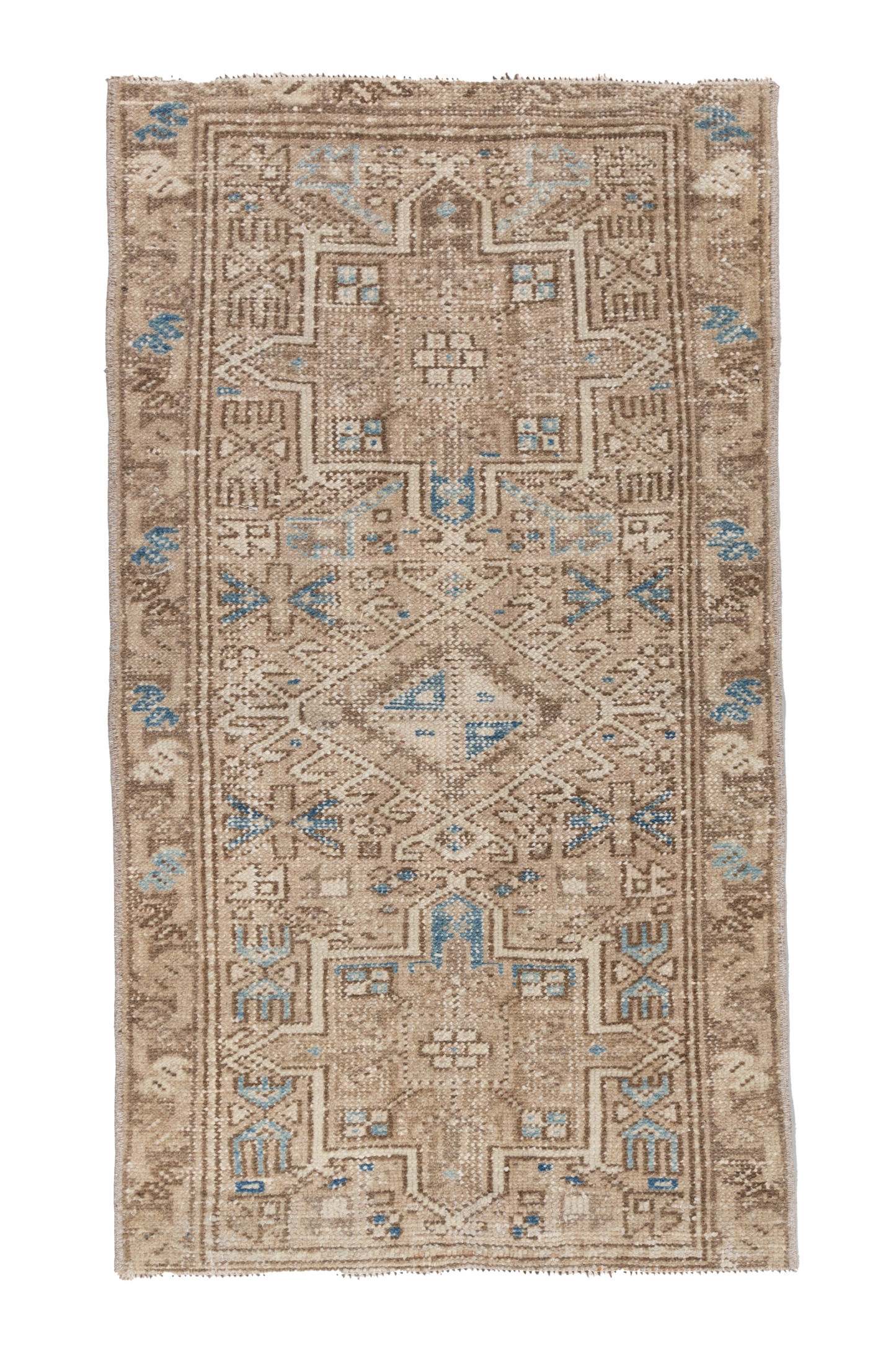 Vintage Persian Mini Rug