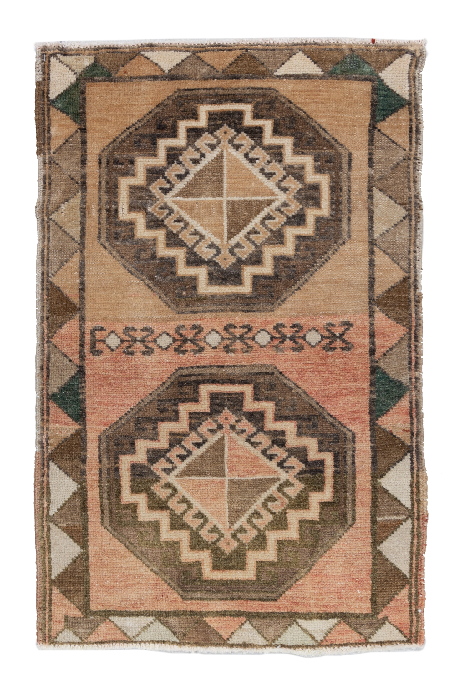 Vintage Turkish Mini Rug