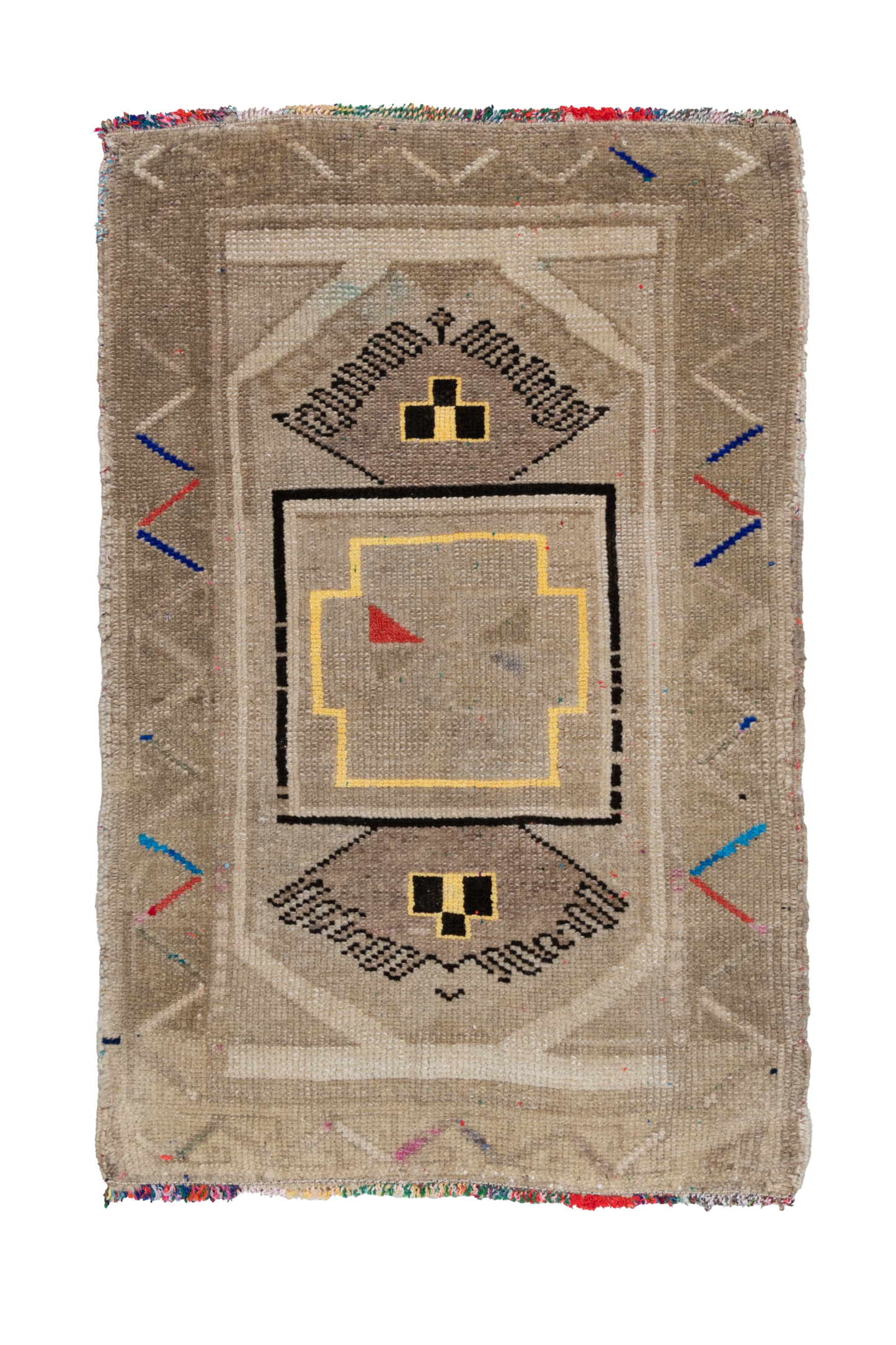 Vintage Turkish Mini Rug