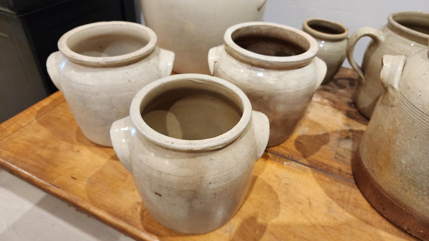 19th Century French Confit Pot A004