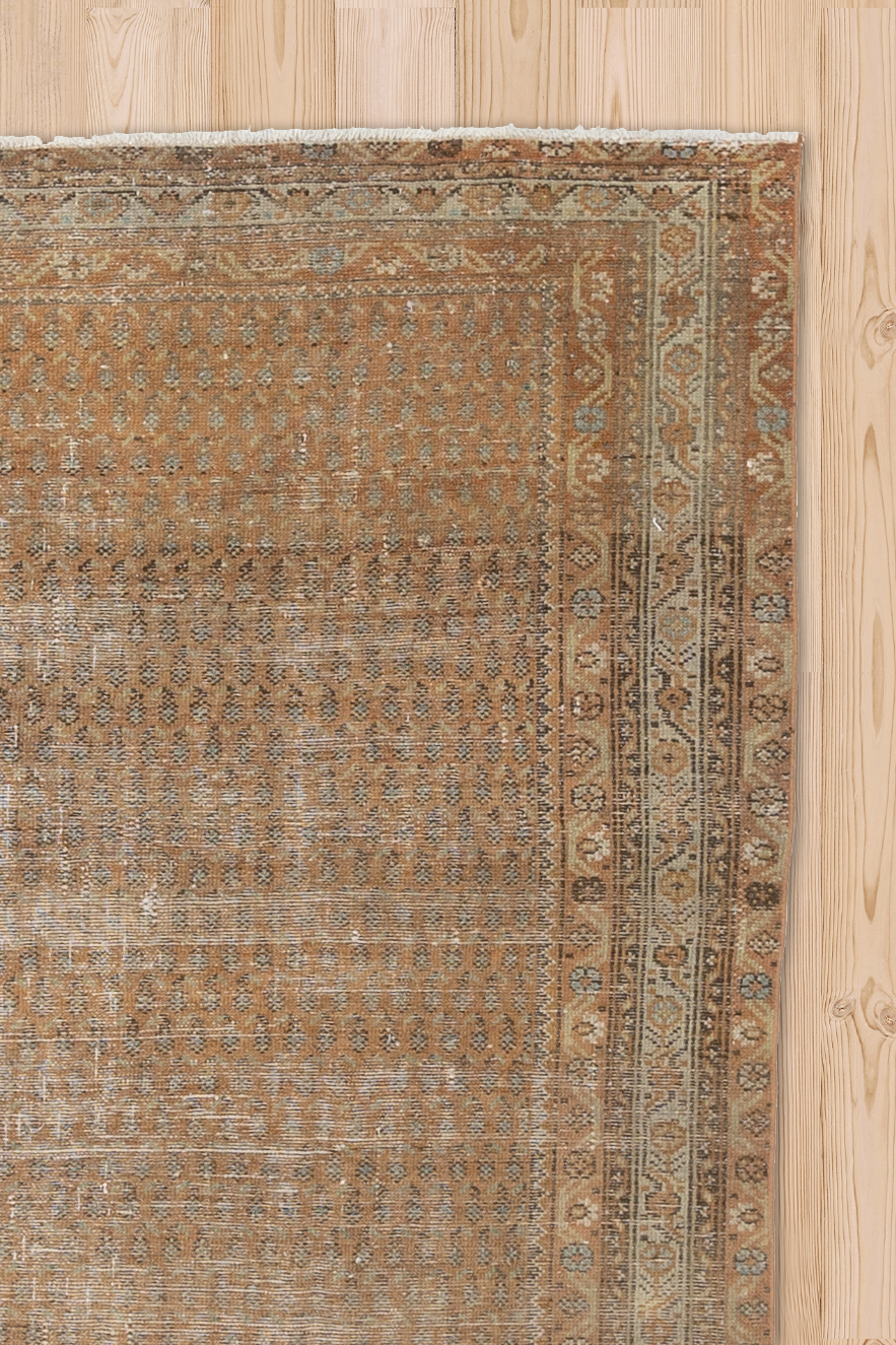Vintage Persian Malayer Gallery Rug