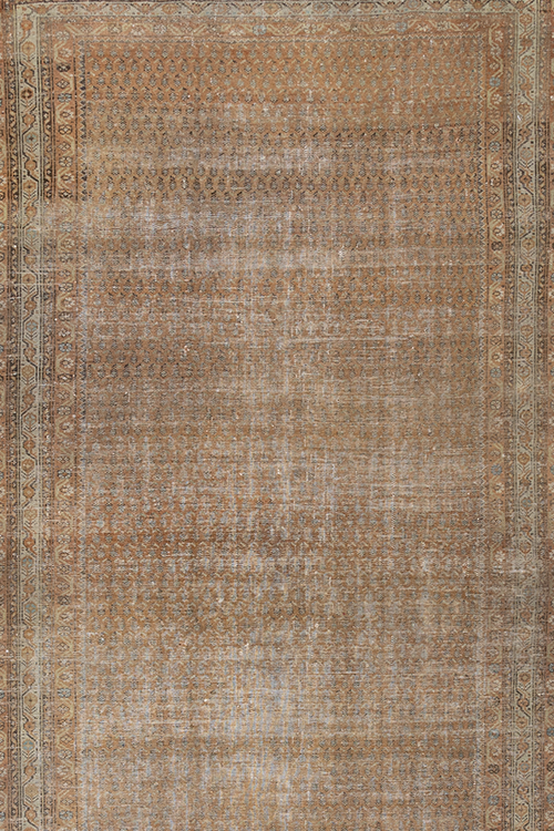 Vintage Persian Malayer Gallery Rug