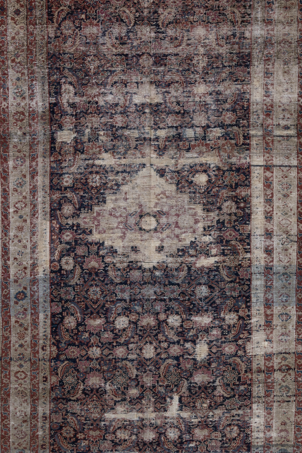 Antique Persian Malayer Gallery Runner Rug