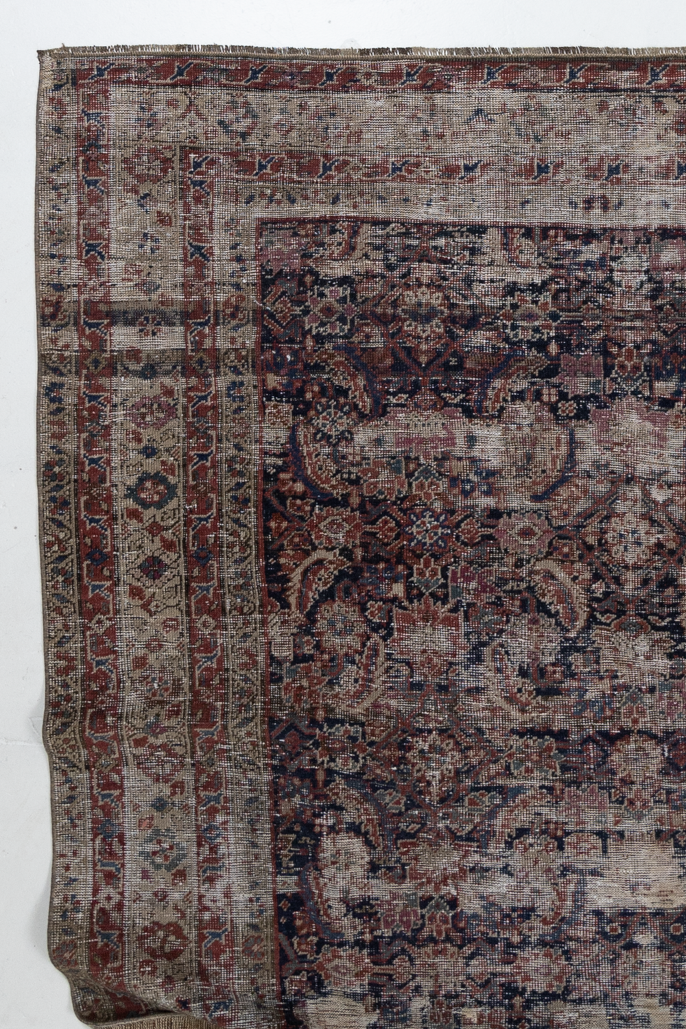 Antique Persian Malayer Gallery Runner Rug