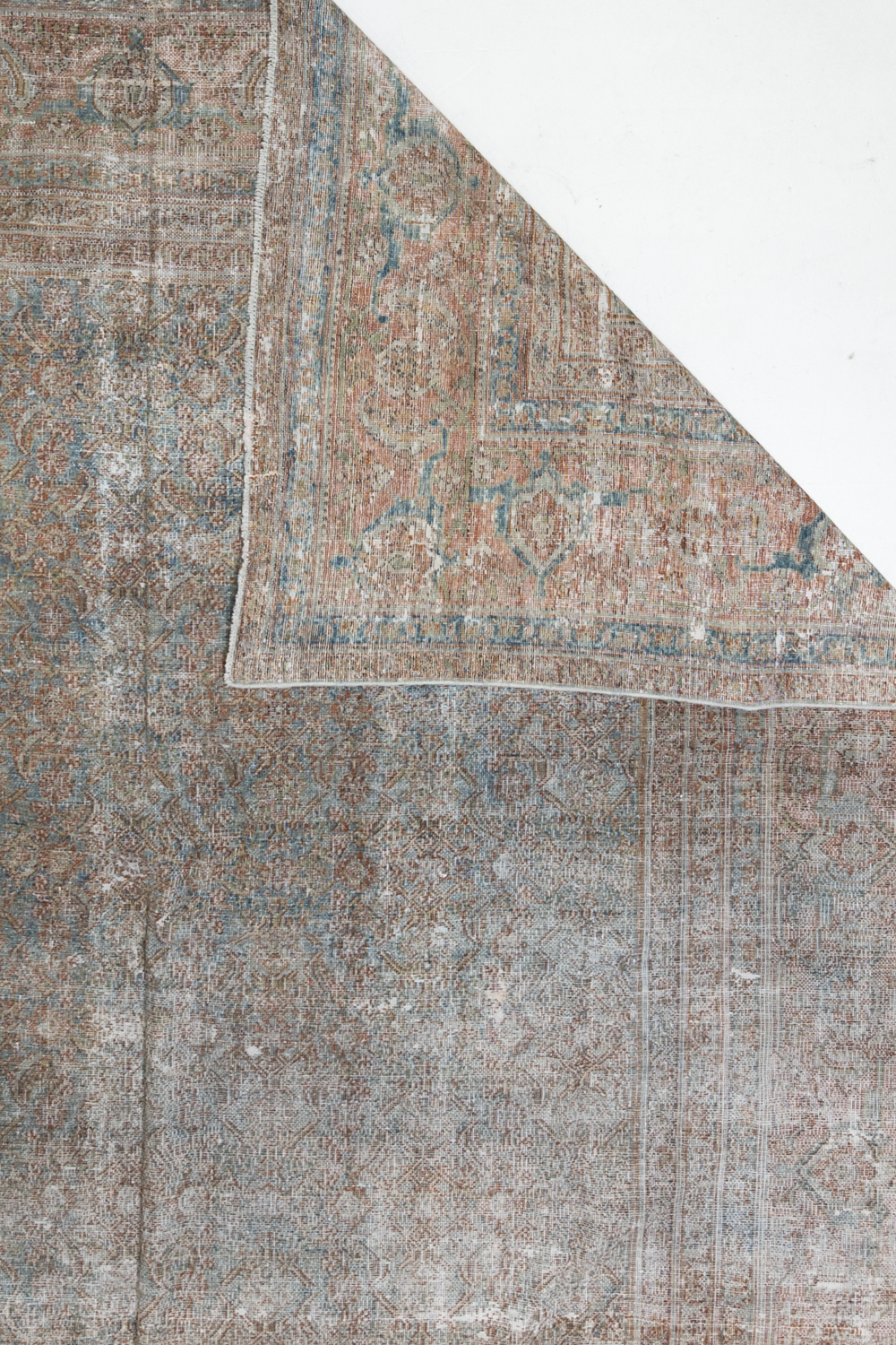 Antique Persian Mahal Gallery Runner Rug