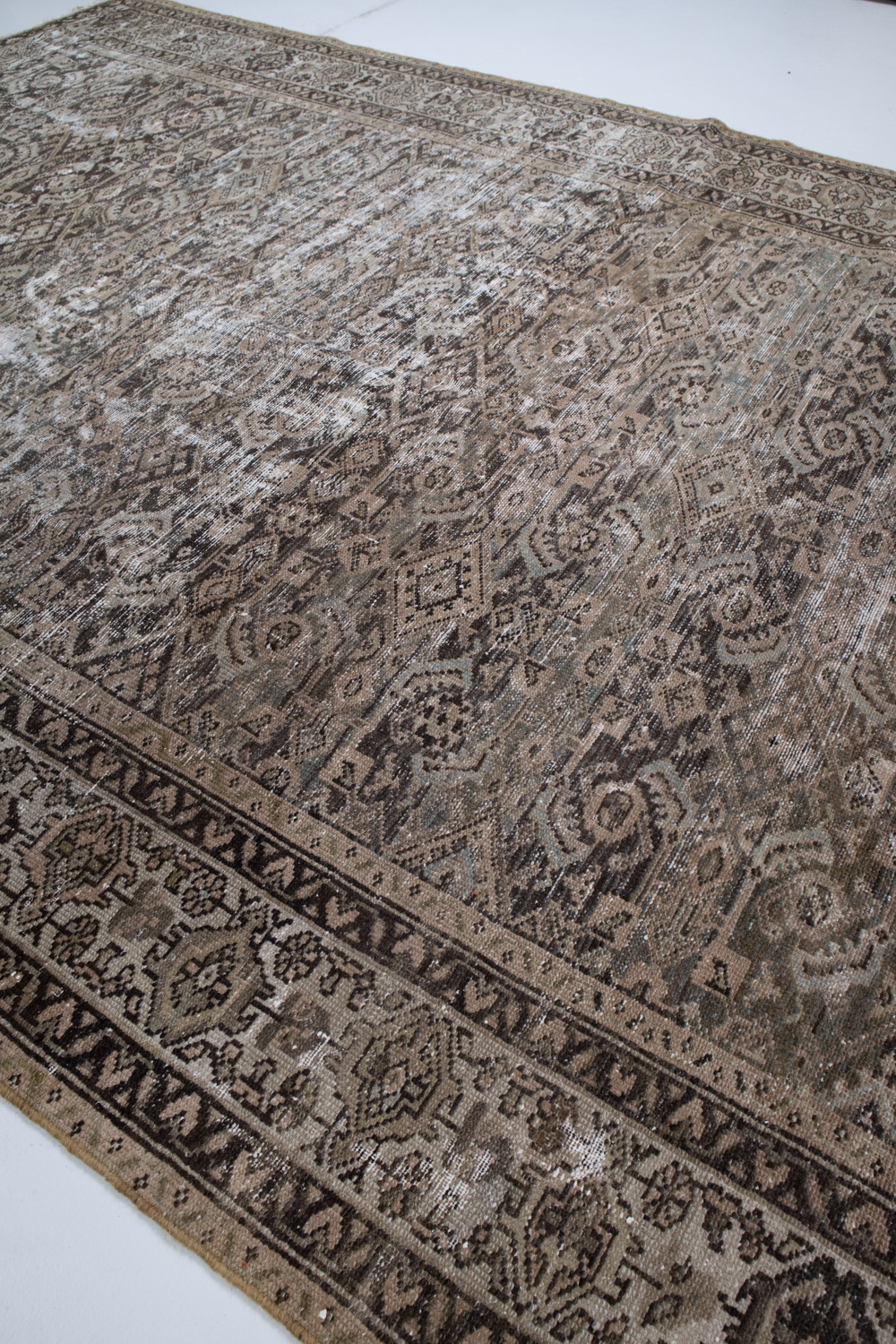 Antique Persian Malayer Gallery Runner Rug