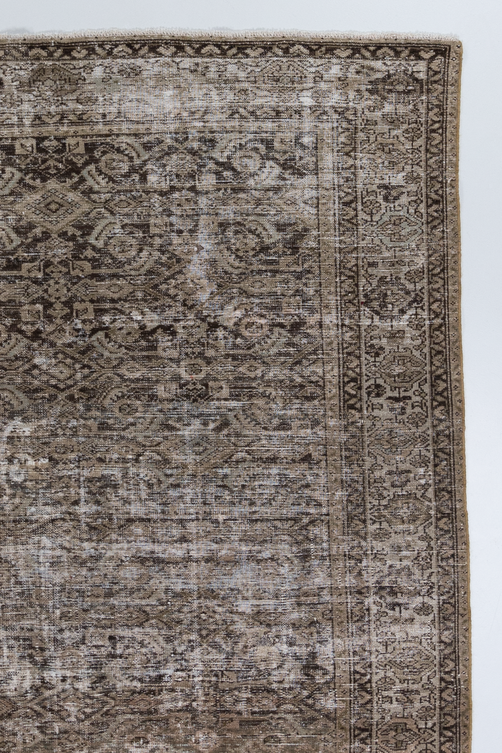Antique Persian Malayer Gallery Runner Rug