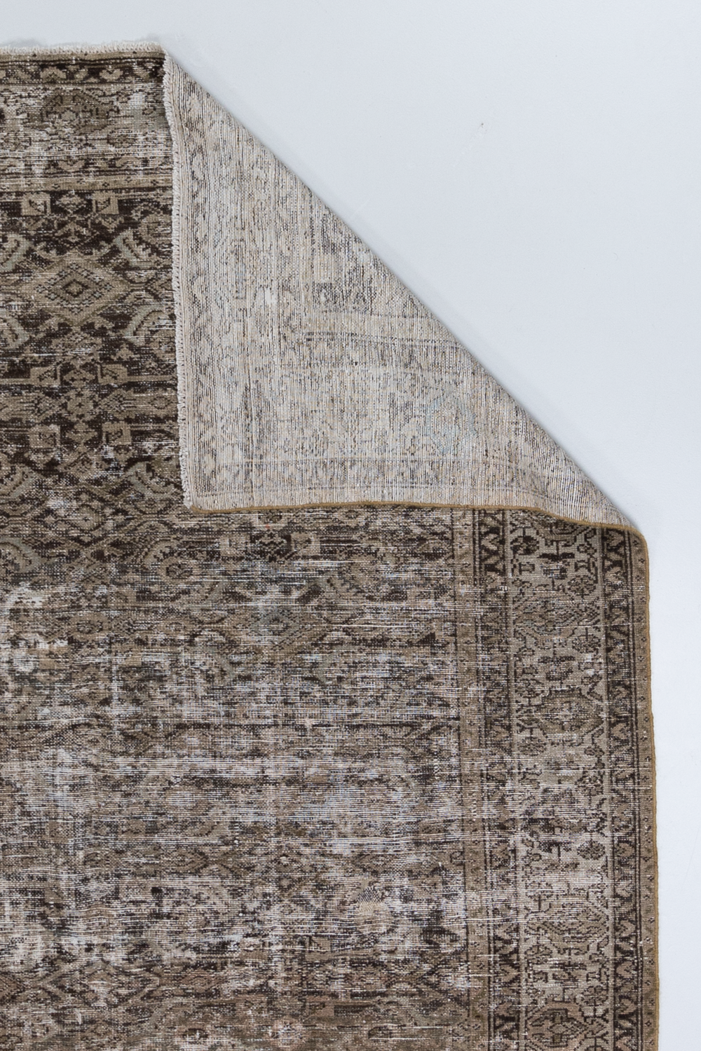 Antique Persian Malayer Gallery Runner Rug