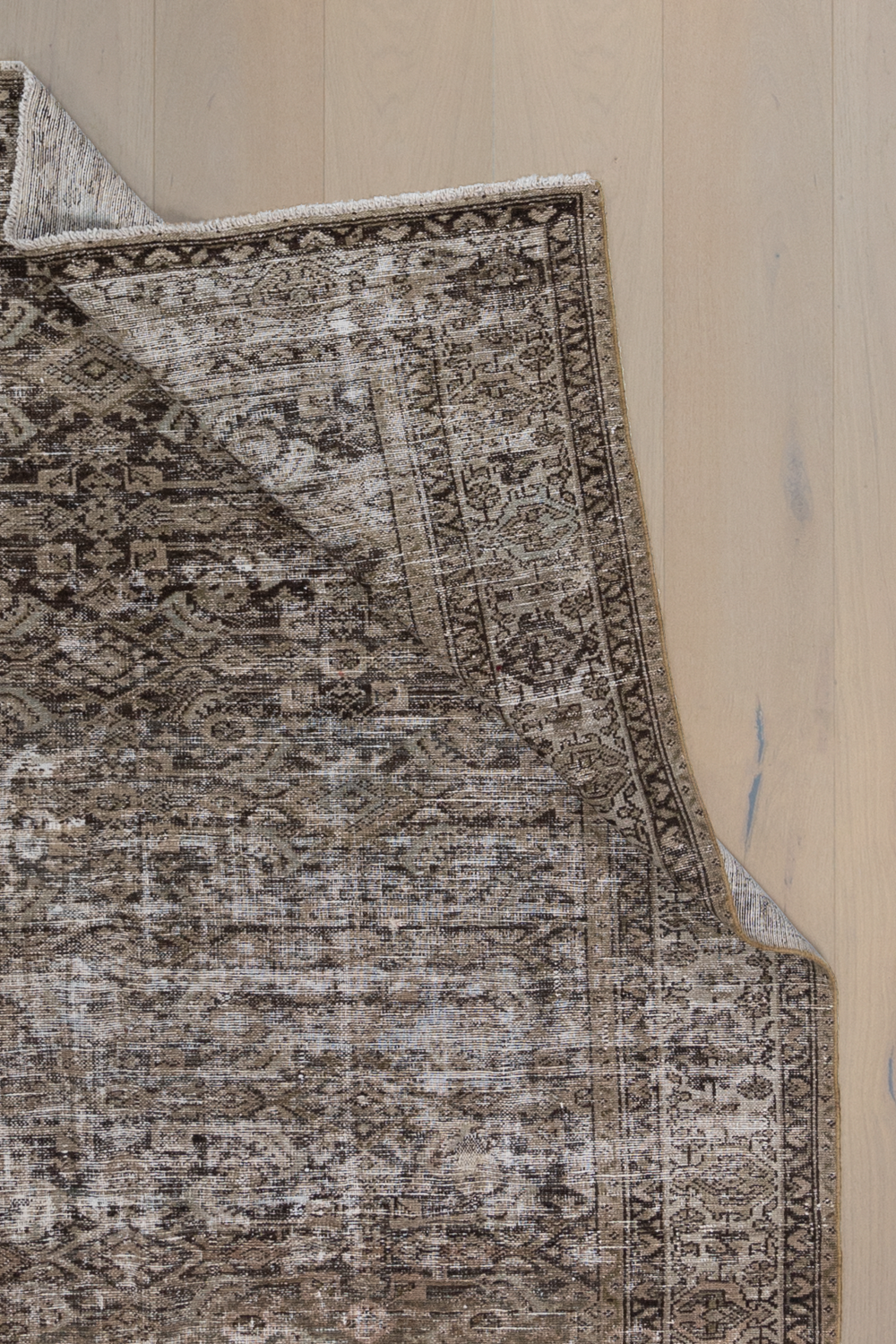 Antique Persian Malayer Gallery Runner Rug