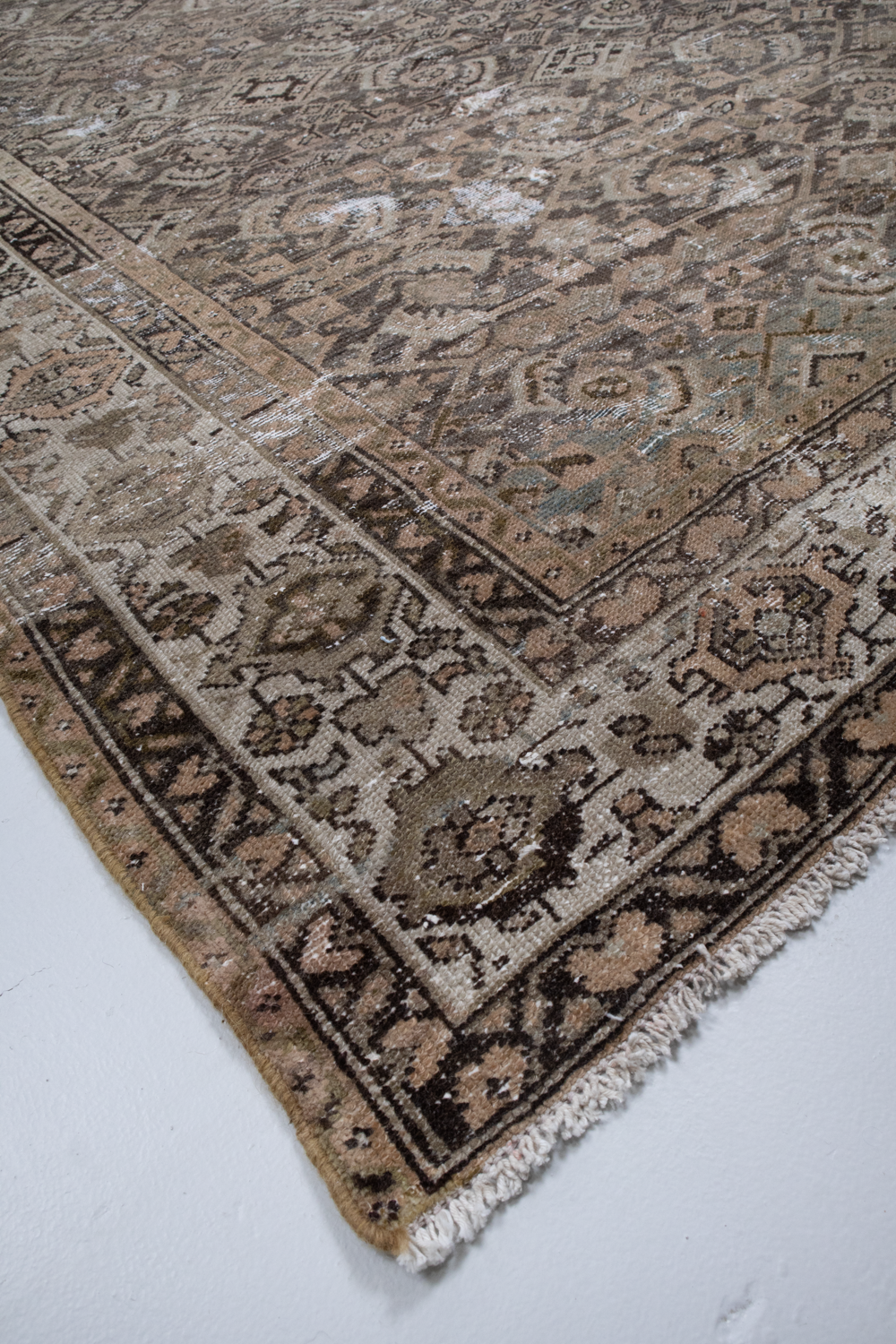 Antique Persian Malayer Gallery Runner Rug