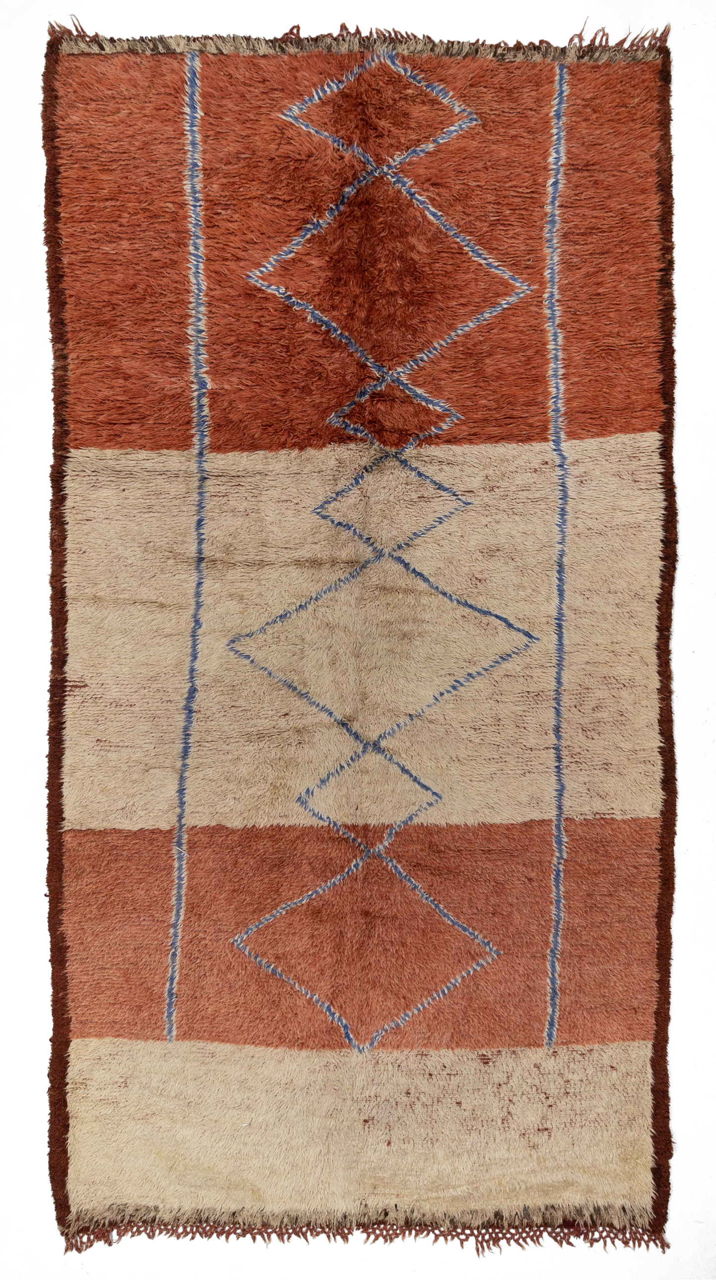 Rare Double Sided Moroccan Mrirt G2324