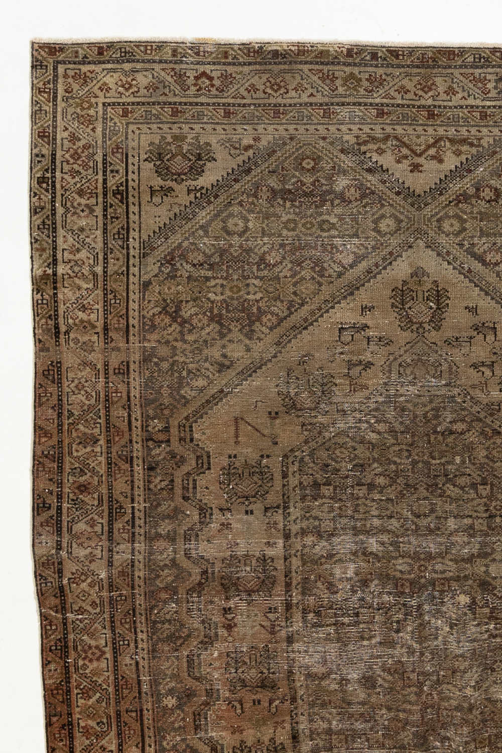 Antique Persian Malayer Gallery Rug