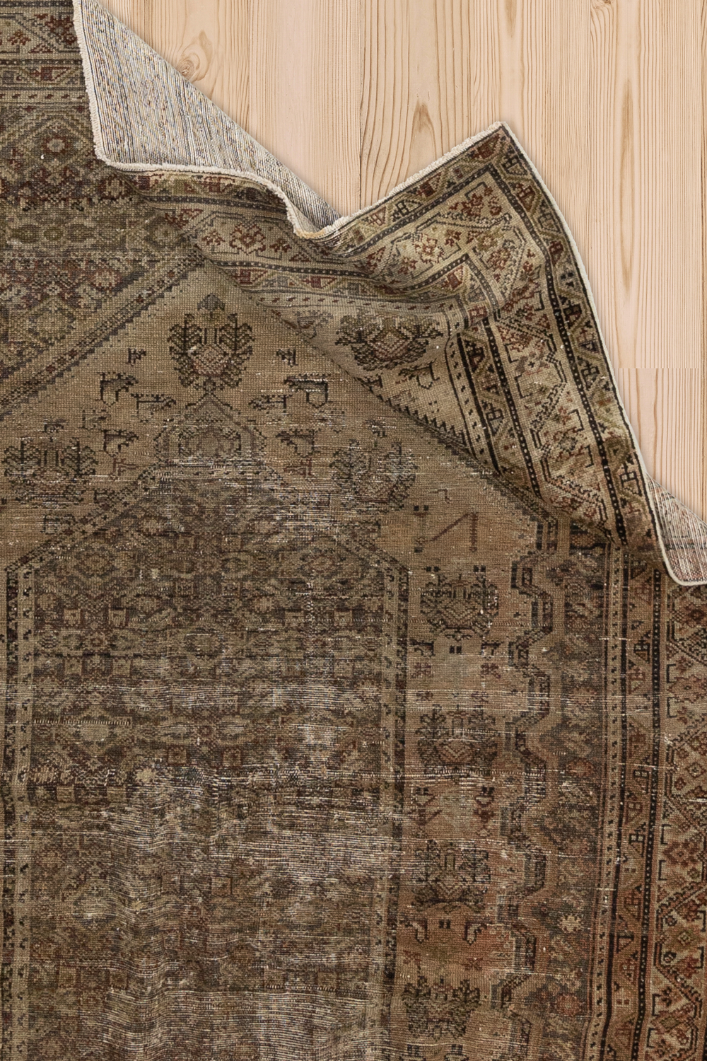Antique Persian Malayer Gallery Rug