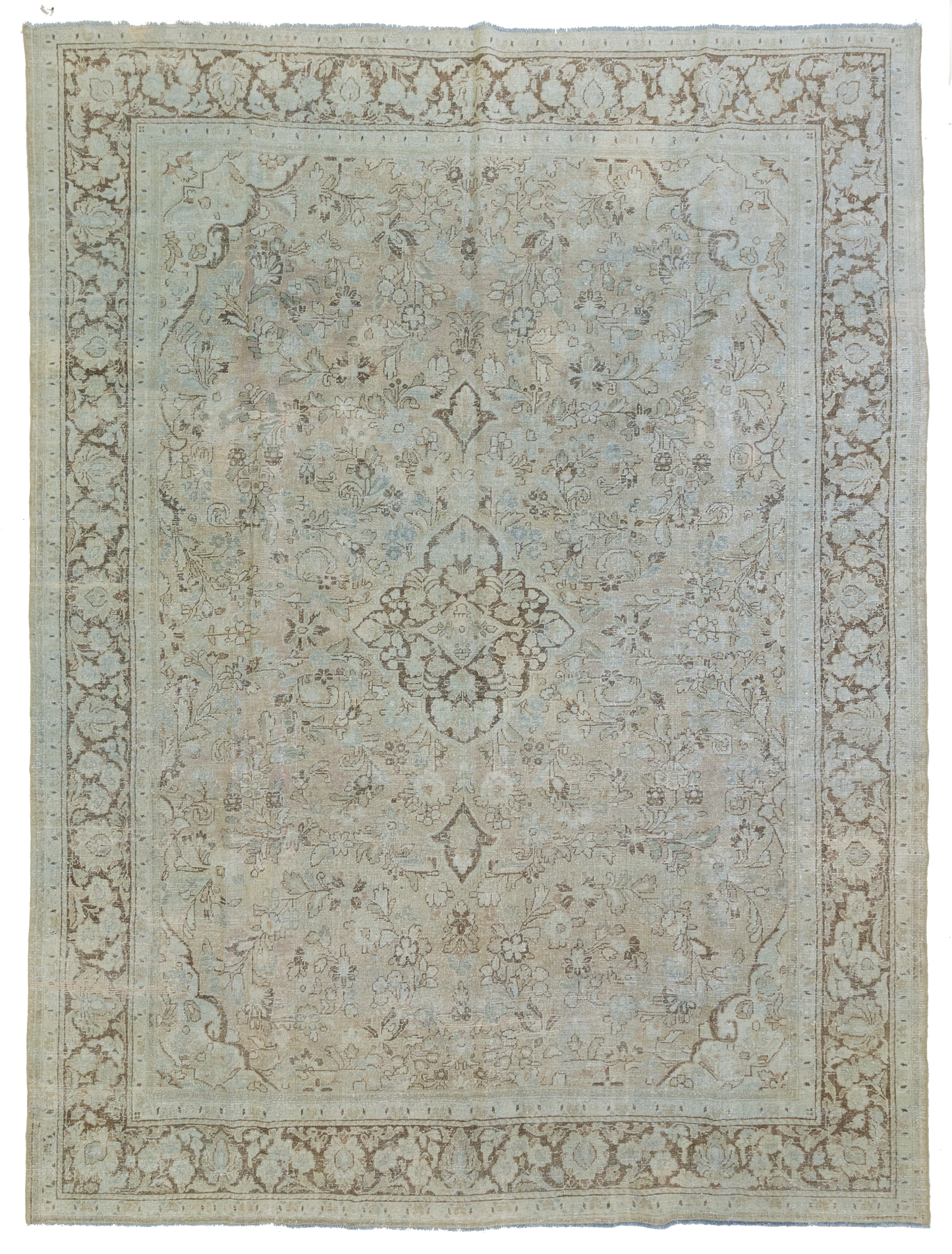 Vintage Persian Mahal Rug