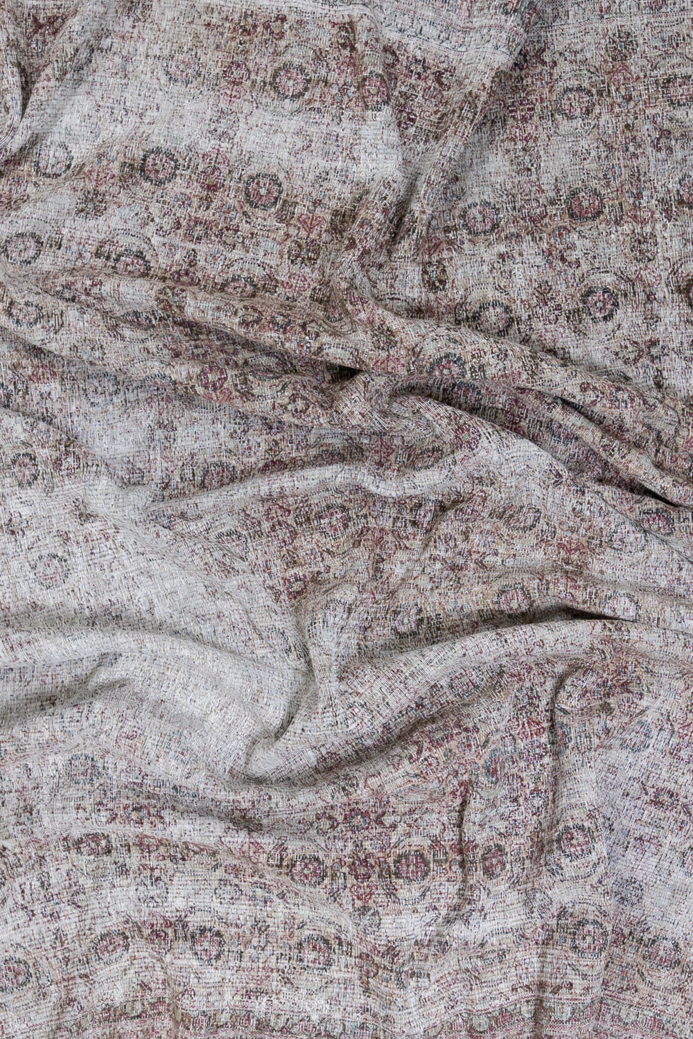 Worn Antique Persian Rug
