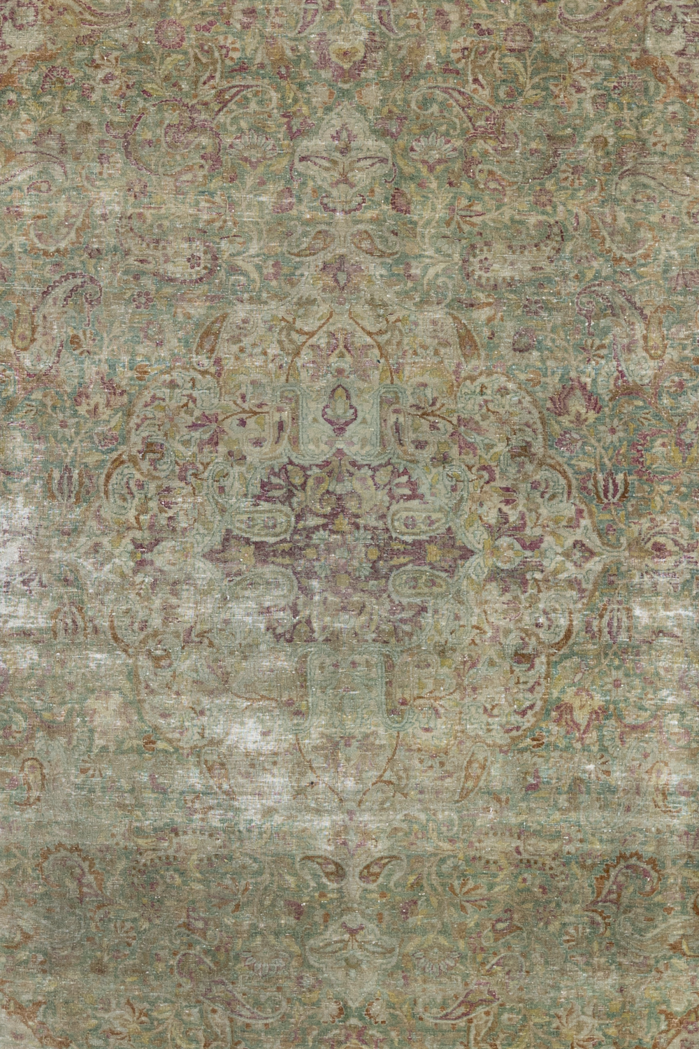 Room Size Vintage Persian Isfahan Rug