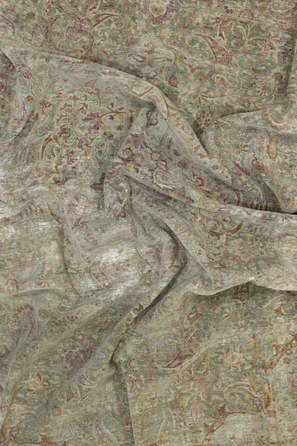 Room Size Vintage Persian Isfahan Rug