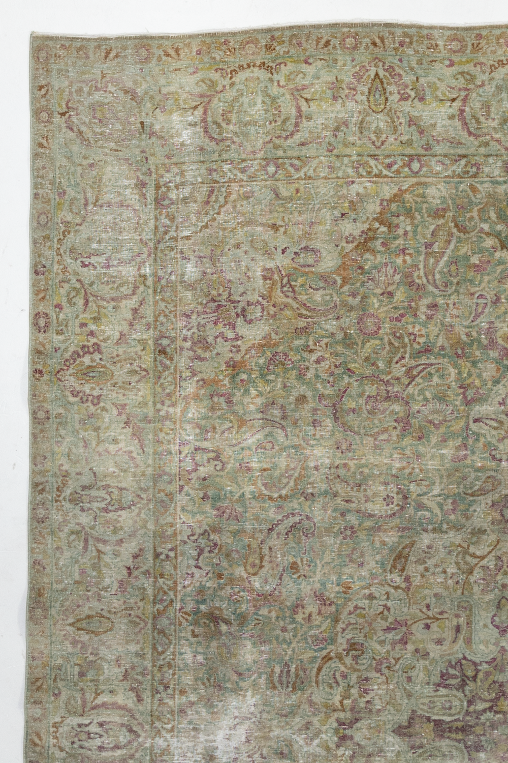Room Size Vintage Persian Isfahan Rug