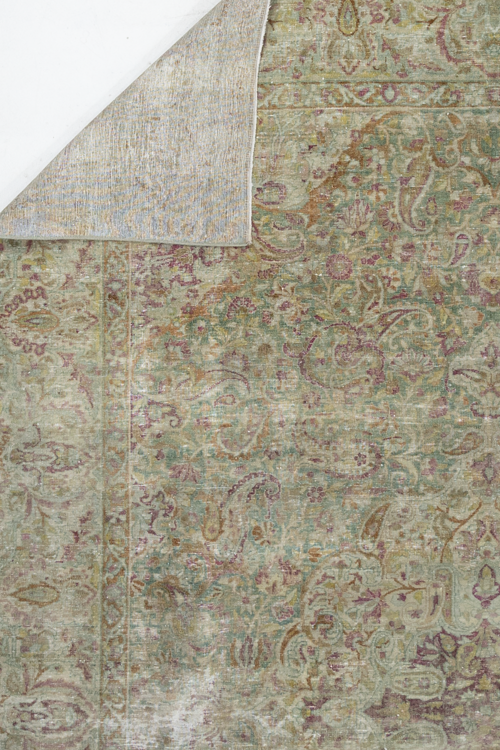 Room Size Vintage Persian Isfahan Rug